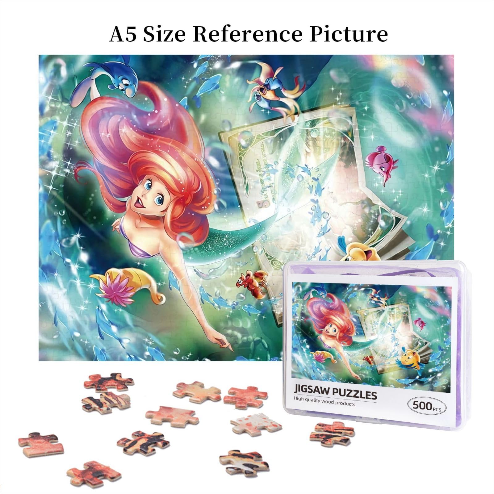 Amazon.co.jp: パズル リトルマーメイド アリエル (2) ジグソーパズル