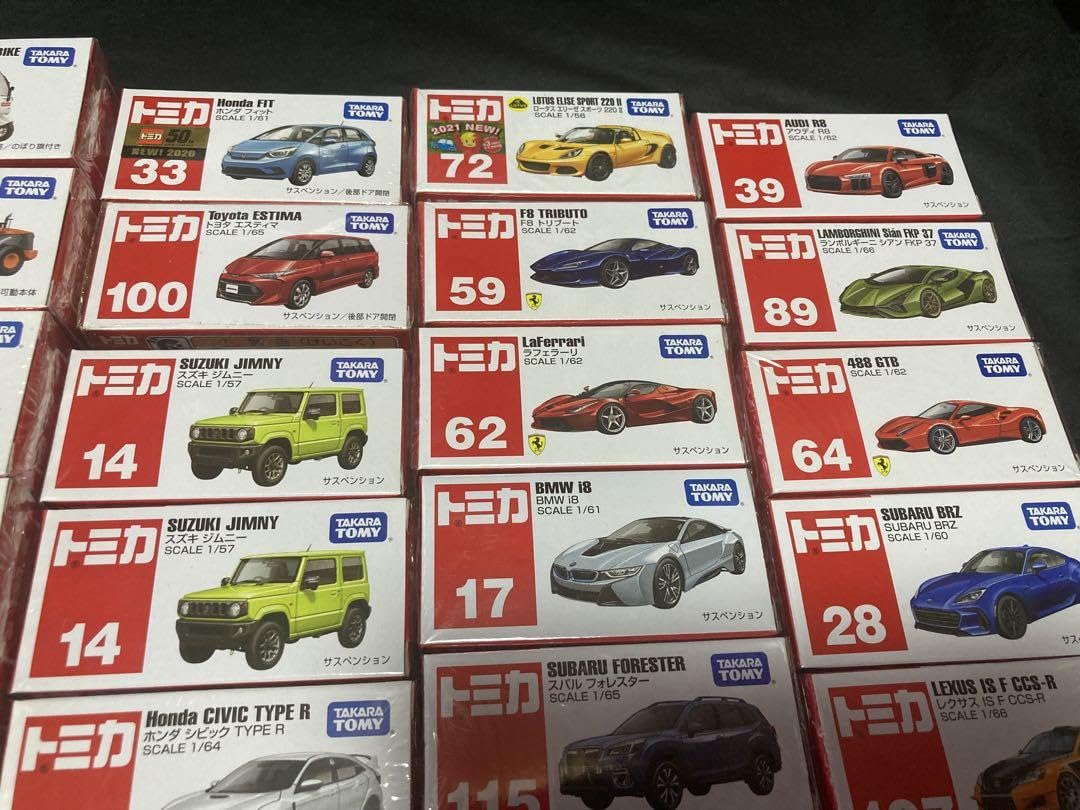 Amazon.co.jp: トミカ 他 まとめ売り 50点セット : 車＆バイク
