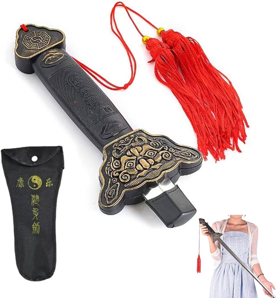 Amazon | サムコス 太極剣 伸縮式 剣 刀 太極拳 練習 演舞 武術 ロール
