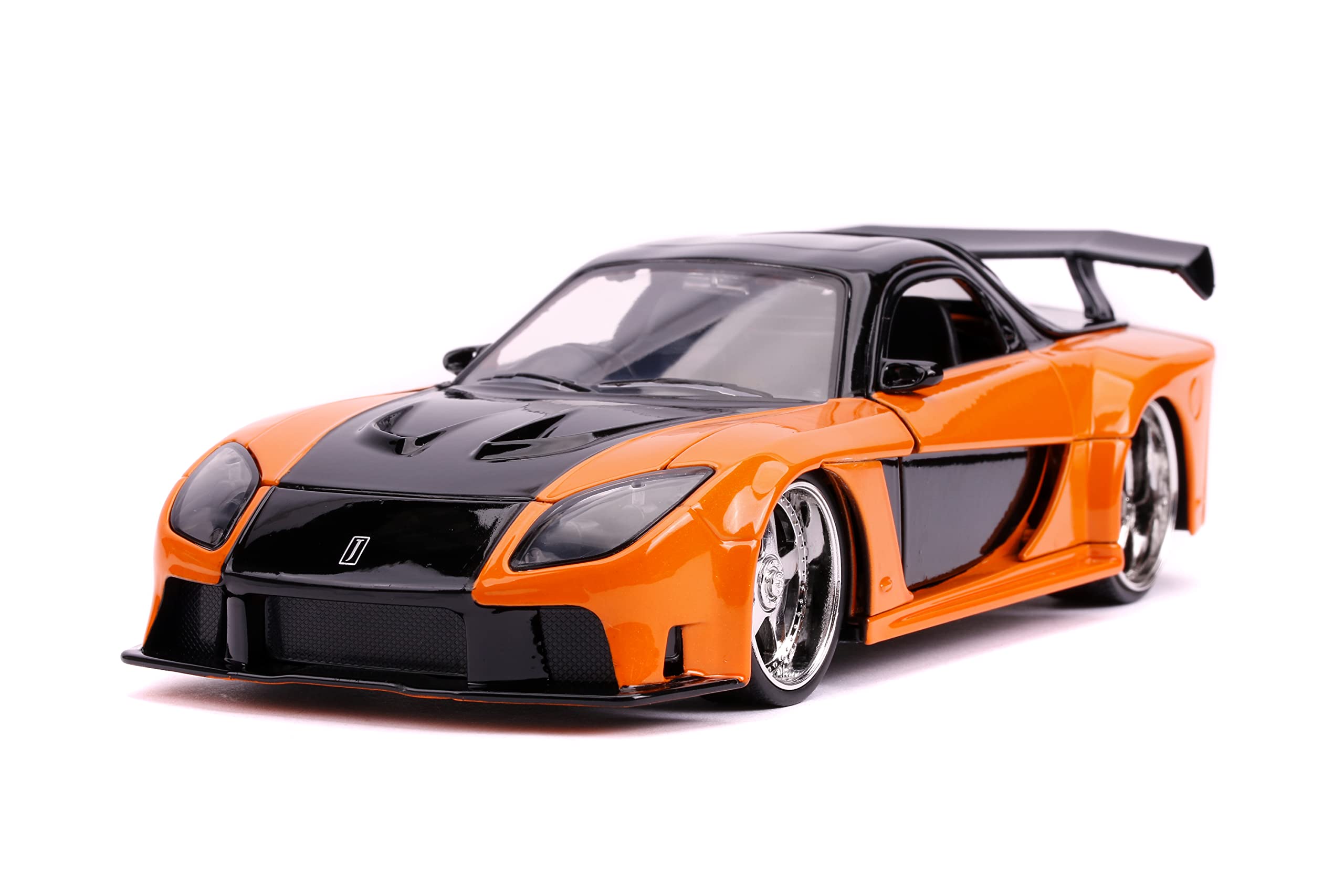 Fast & Furious 1:24 Han's Mazda RX-7 Die-cast Car, Toys for Kids