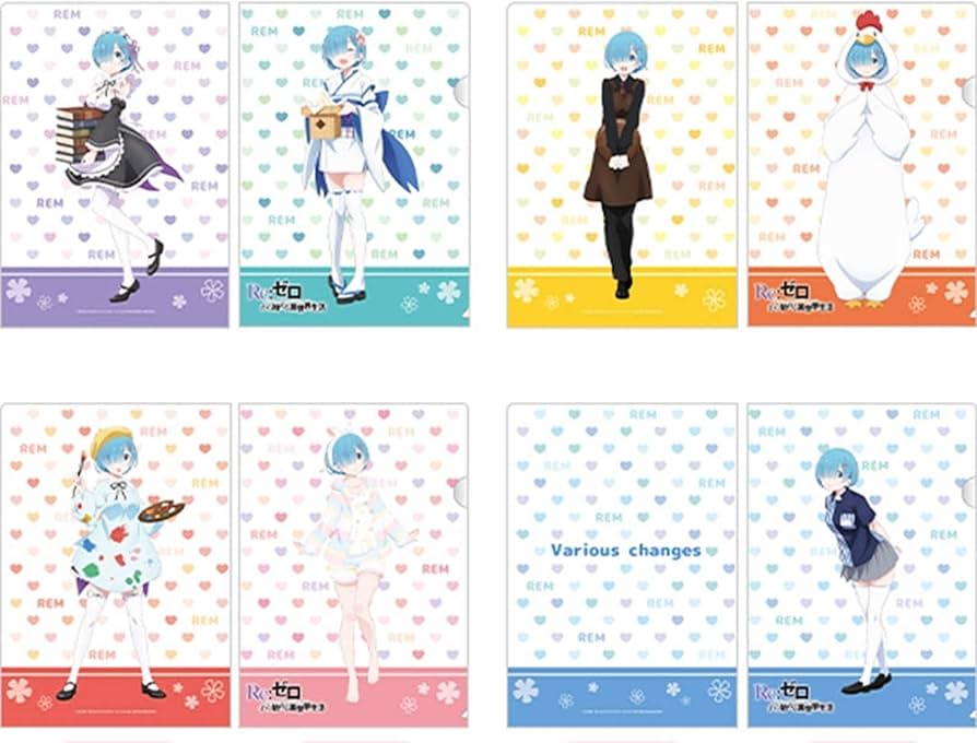 Amazon.co.jp: Re：ゼロから始める異世界生活 ローソン限定 レム A4