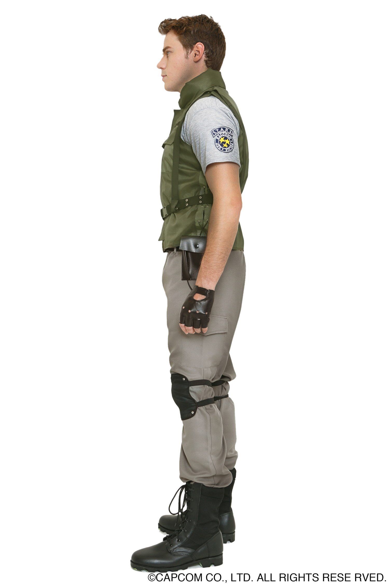 Amazon.co.jp: バイオハザード クリス 公式 コスチューム メンズ 180cm
