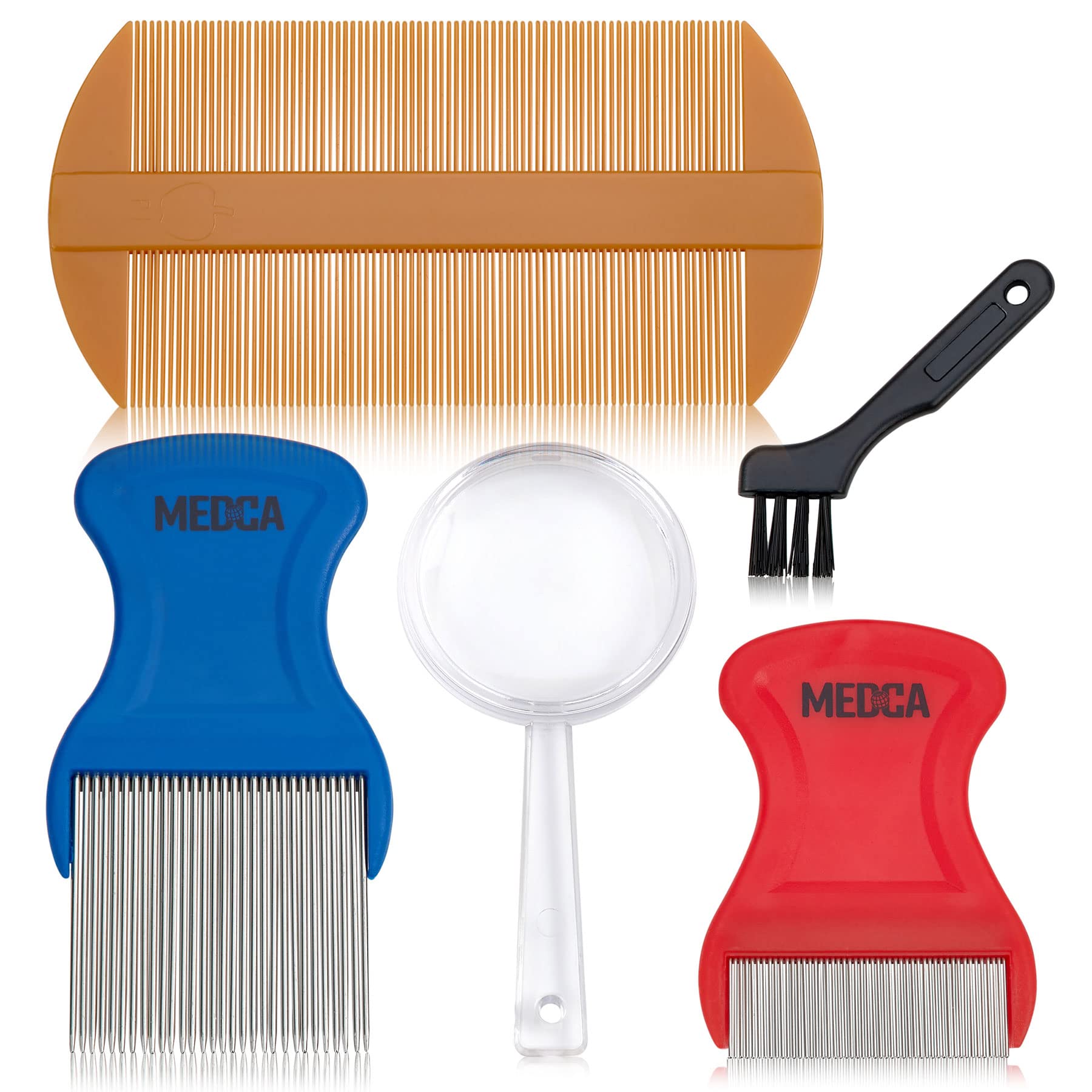 Amazon.com: Premium 5 Piece Lice Kit - Nit Removal Fine Tooth Comb