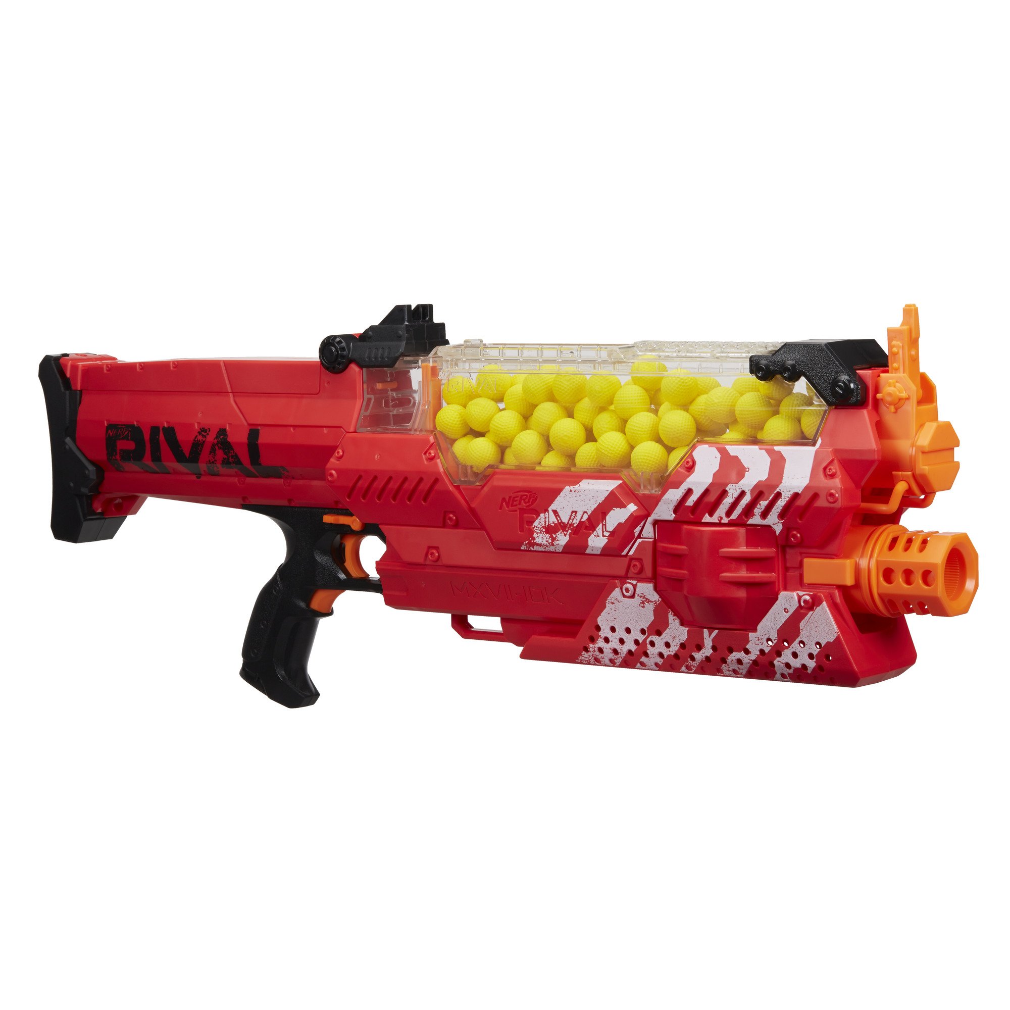 Amazon.co.jp: ナーフ NERF Rival Nemesis MXVII-10K Blaster 赤