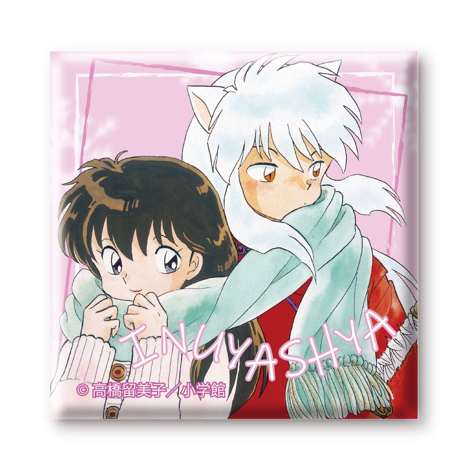 Amazon | 『犬夜叉』 スクエア缶バッジ D | バッジ | おもちゃ