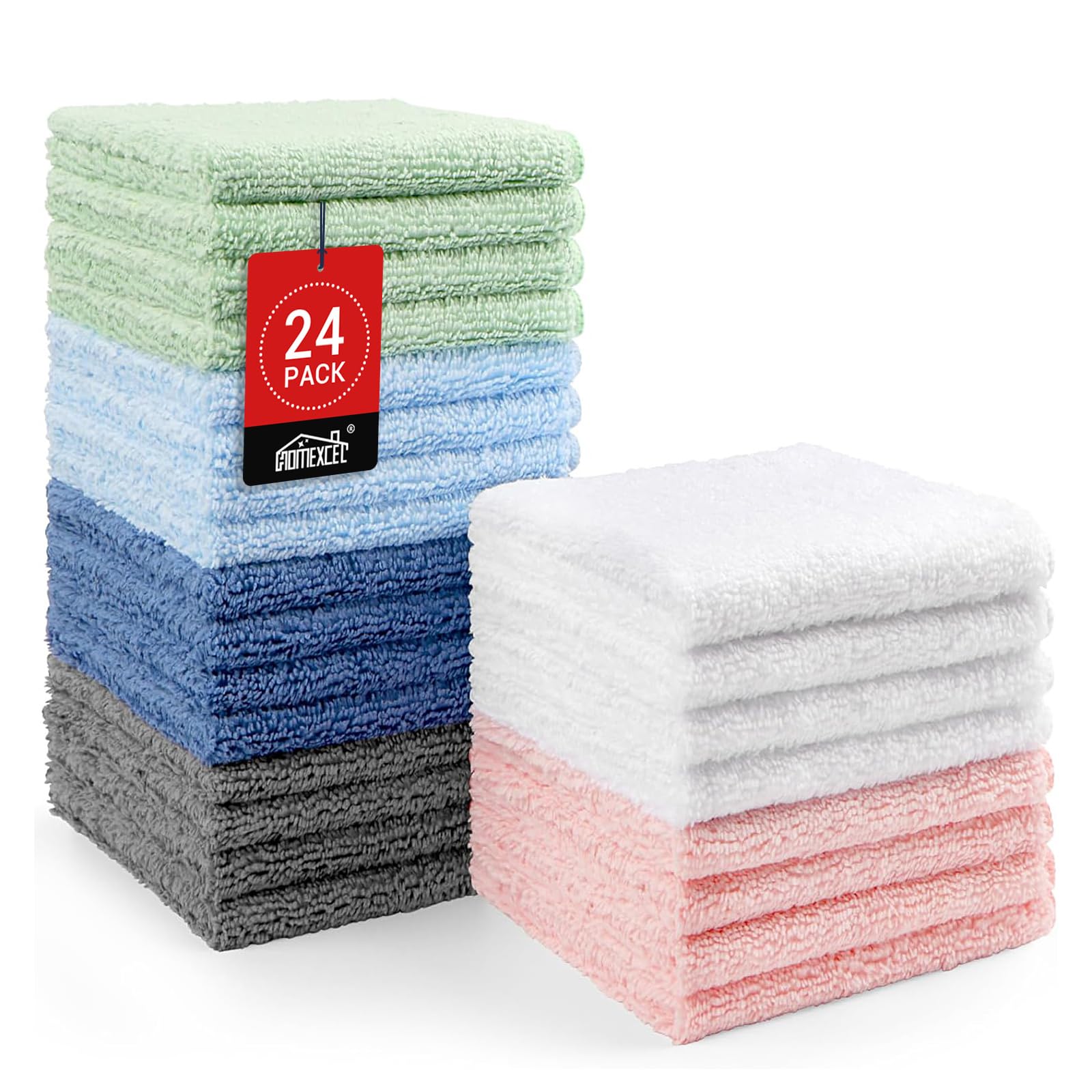 Amazon｜HOMEXCEL マイクロファイバー スポーツ汗拭きタオル ハンド