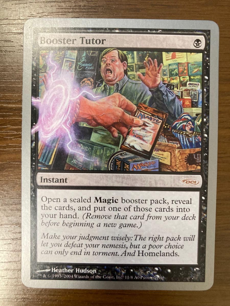 Amazon.co.jp: MTG マジックザギャザリング Booster Tutor 英語版