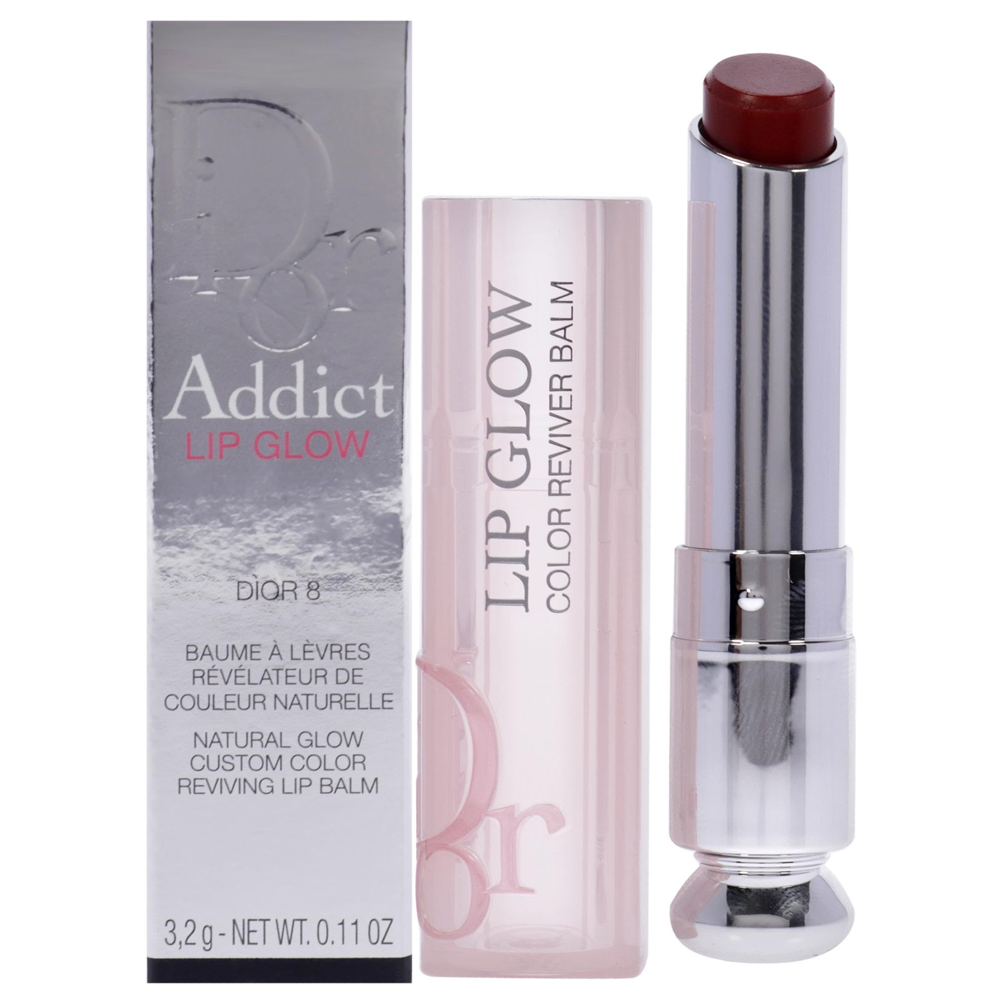 Amazon.com : Dior Addict Lip Glow - 8 Dior by Christian Dior for
