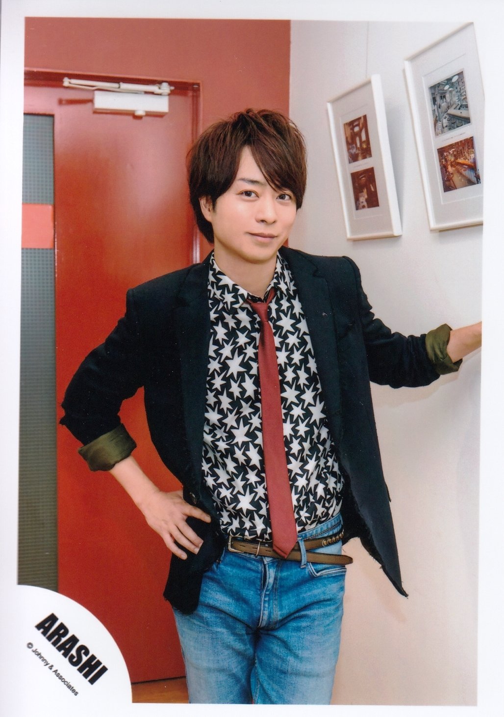 Amazon.co.jp: ARASHI 嵐 公式 生 写真 （櫻井翔）AS00064 : おもちゃ