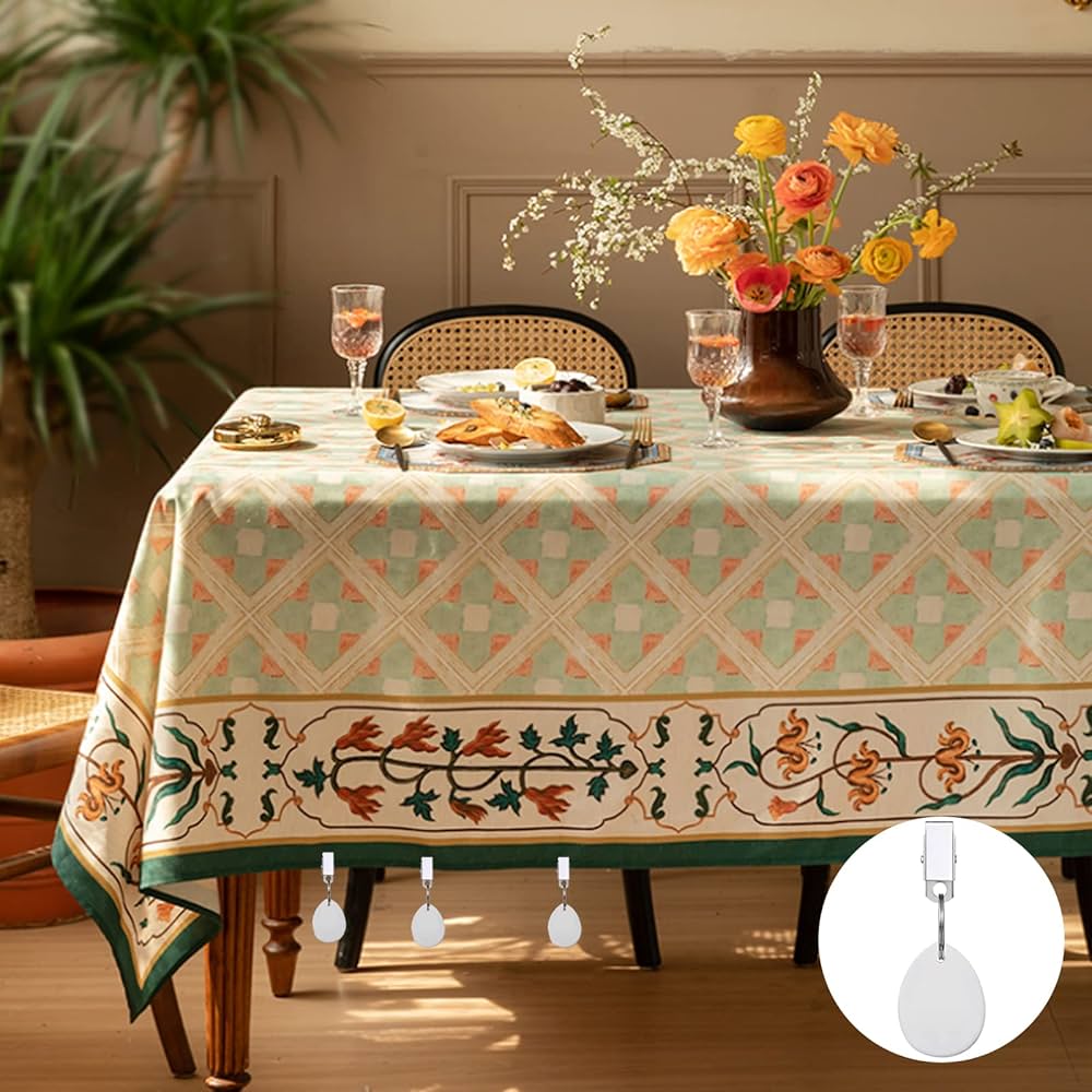 Amazon.co.jp: Moroborテーブルクロスウェイトハンガー、屋外