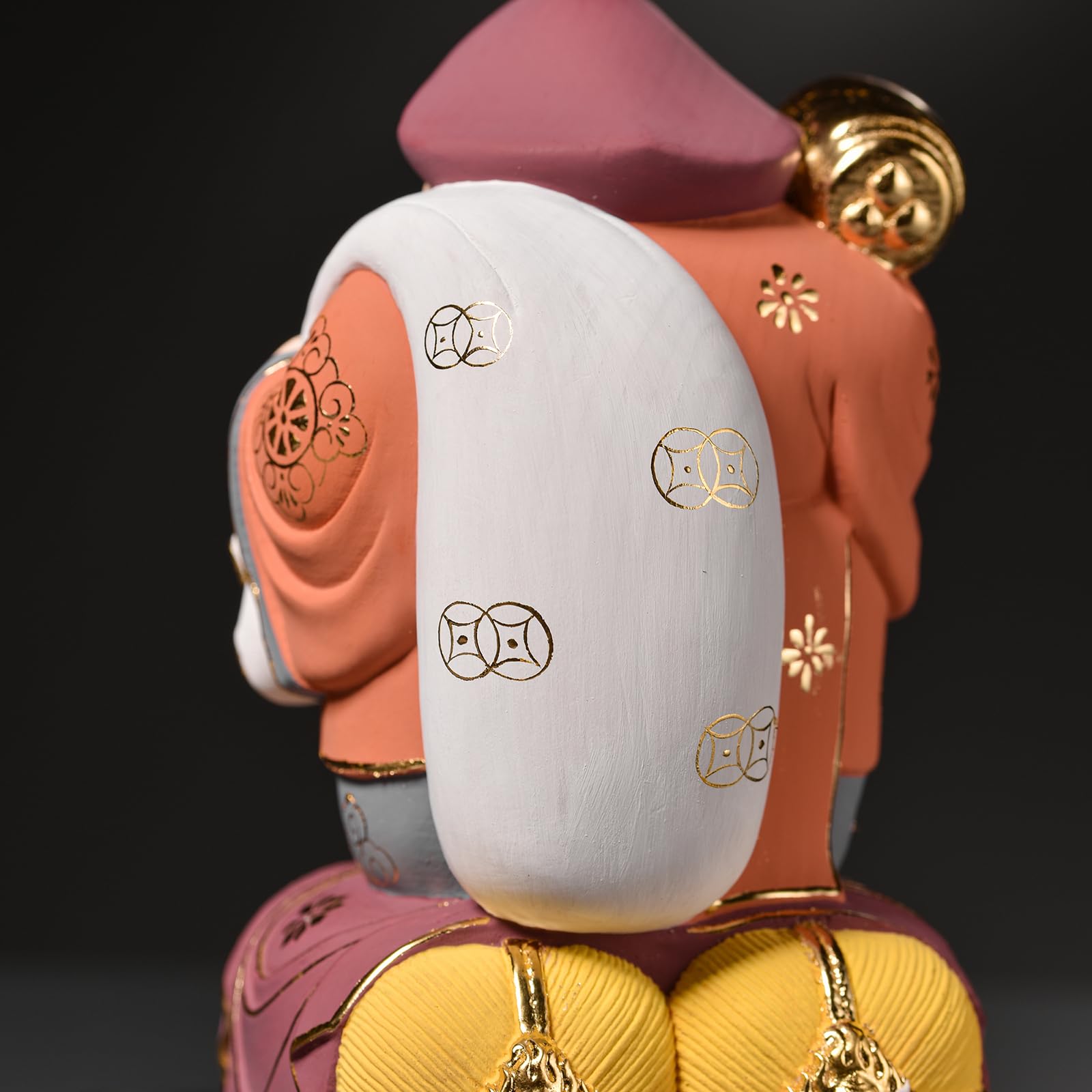 Amazon｜繁樓藝雕 七福神 大黒天 木彫り 桧木製 縁起物 玄関置物 開運