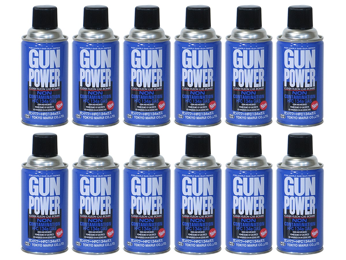 Amazon | 東京マルイ ガンパワー HFC134a ガス 250g缶 12缶セット