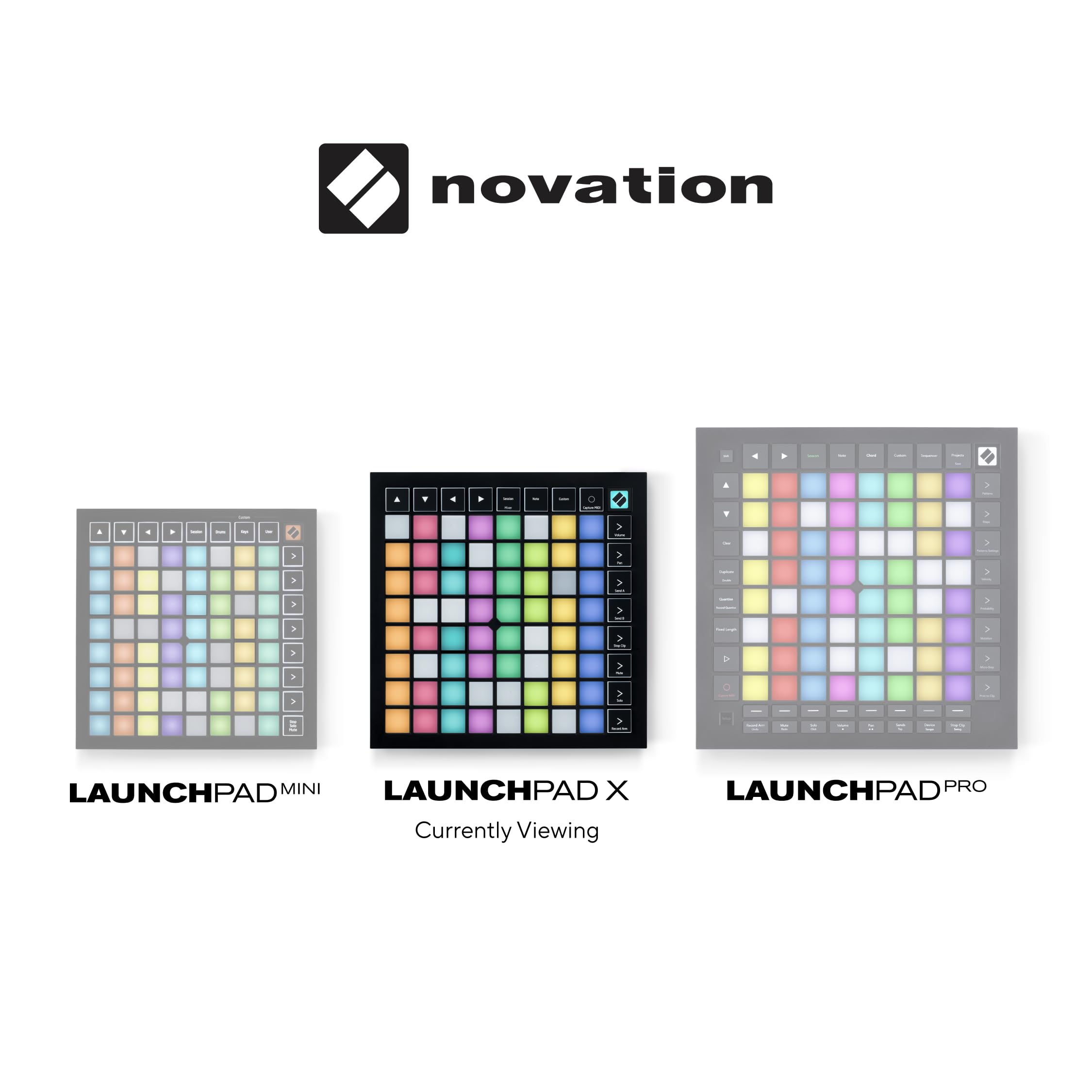 Amazon.co.jp: Novation ノベーション / Launch Pad X MIDIグリッド