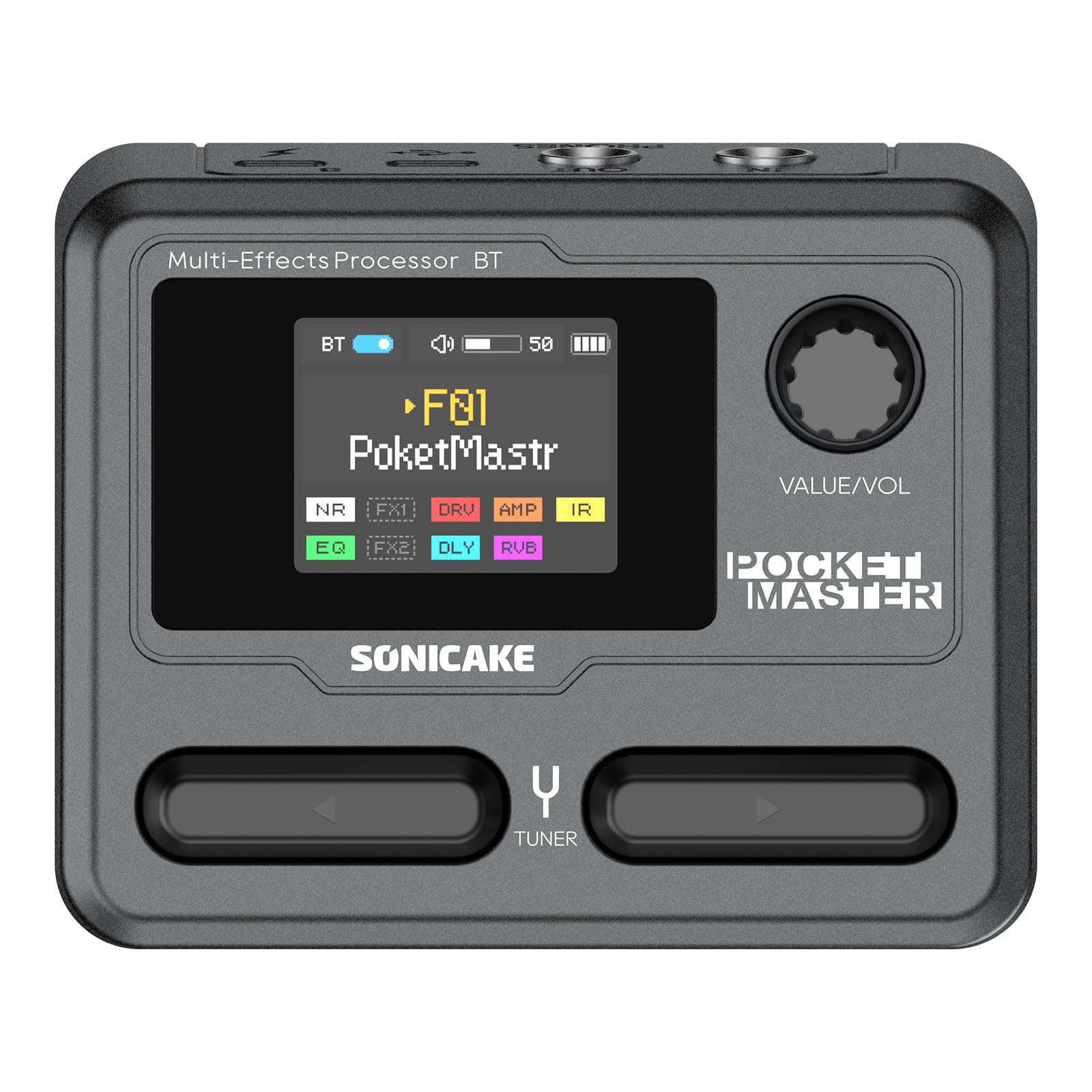 Amazon.com: SONICAKE Pocket Master-Portable Multi Effects Pedal