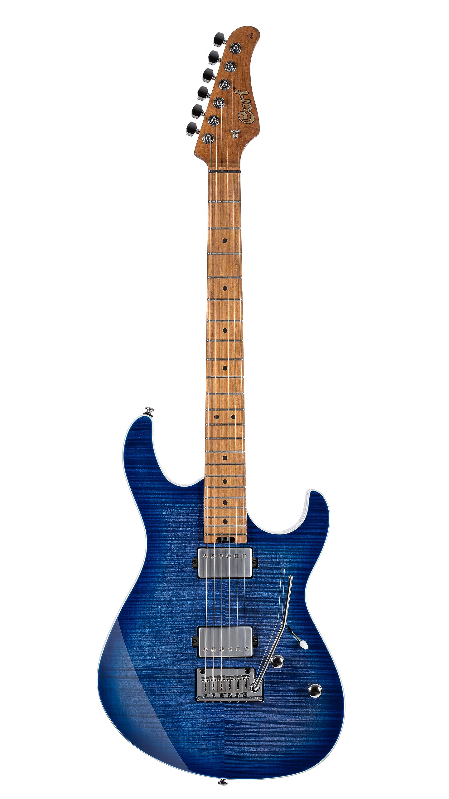 Amazon.com: Cort G290 Fat II Electric Guitar, Bright Blue Burst