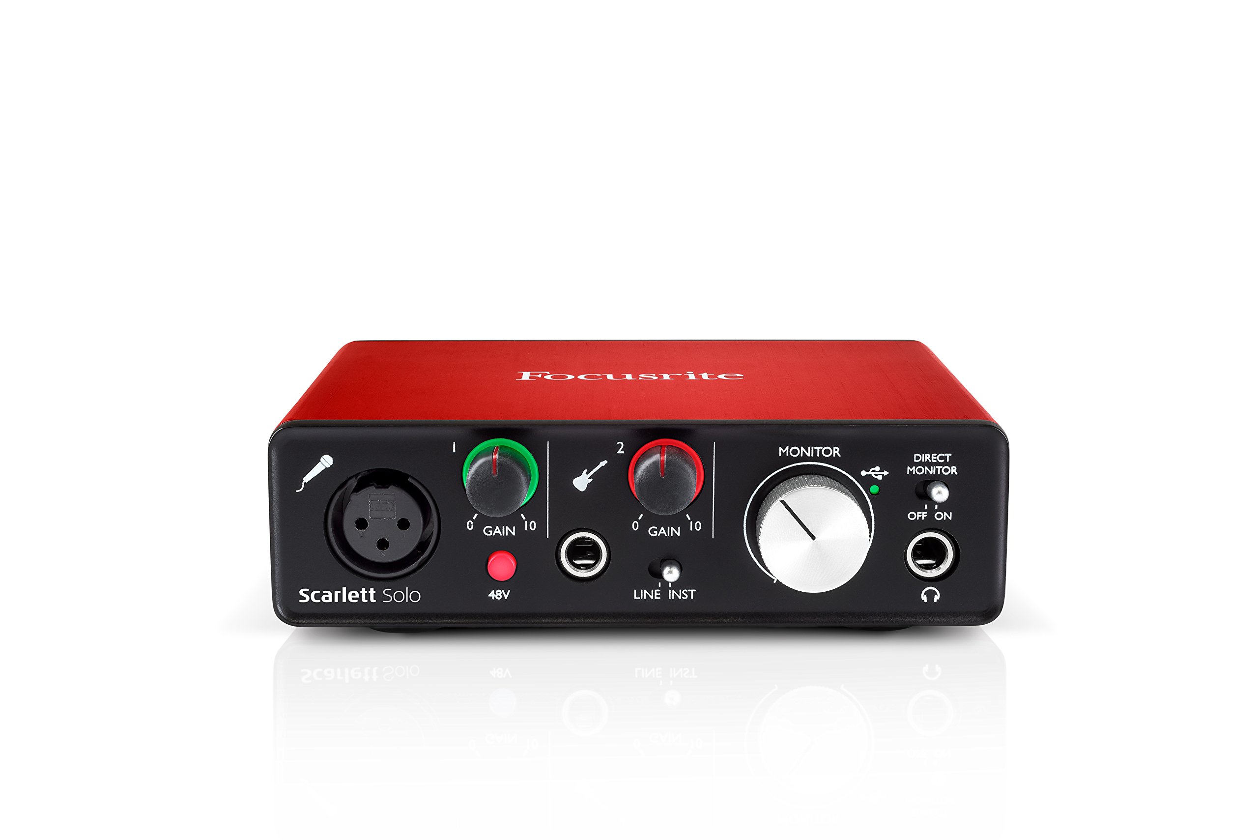 Amazon.co.jp: Focusrite Scarlett Solo G2 2in 2out 24bit 192kHz USB