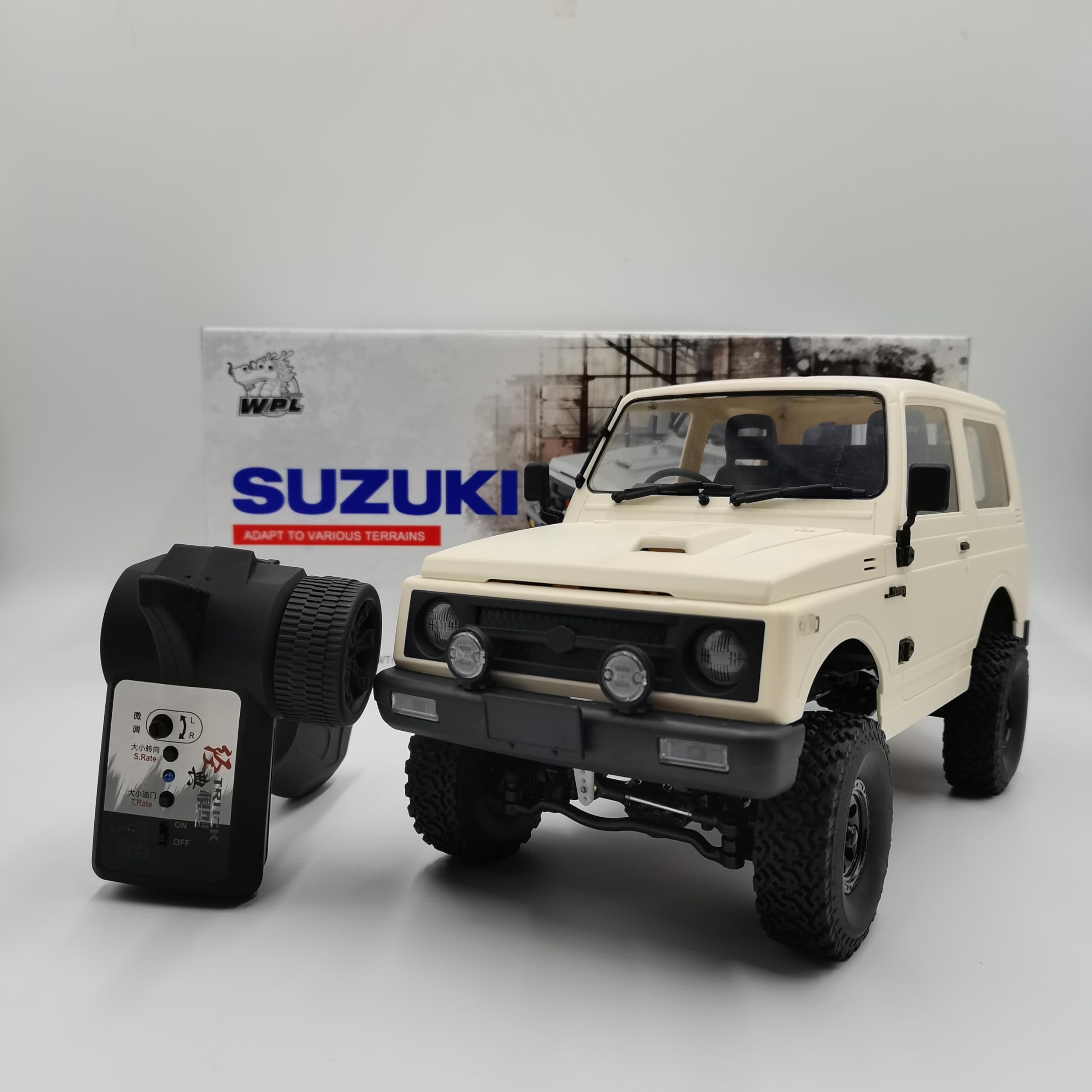 Amazon.co.jp: WPL C74 Jimny スズキ ジムニーJA11 1:10 RTRセット