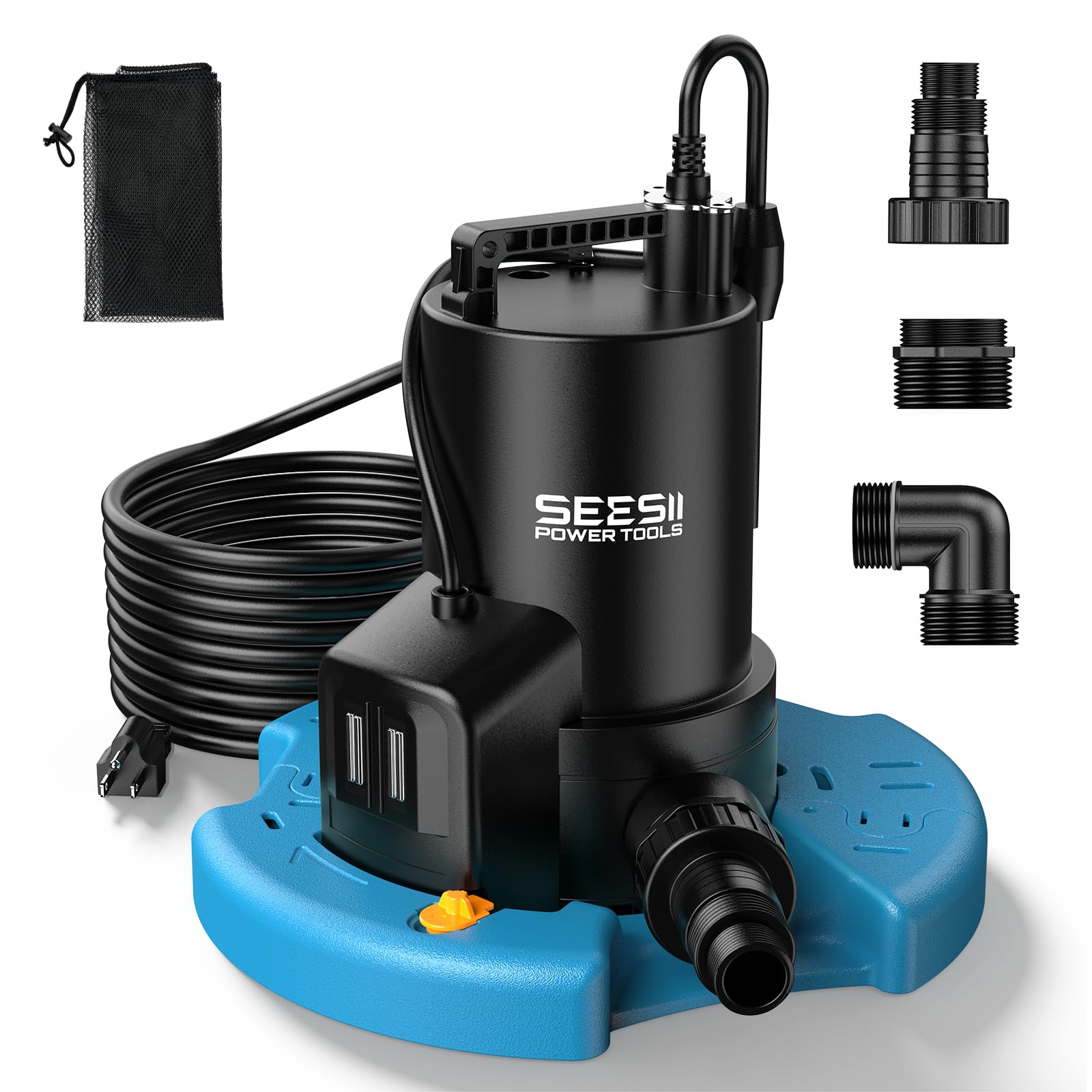 Amazon.com: SEESII 1/3HP Pool Cover Pump - Automatic On/Off