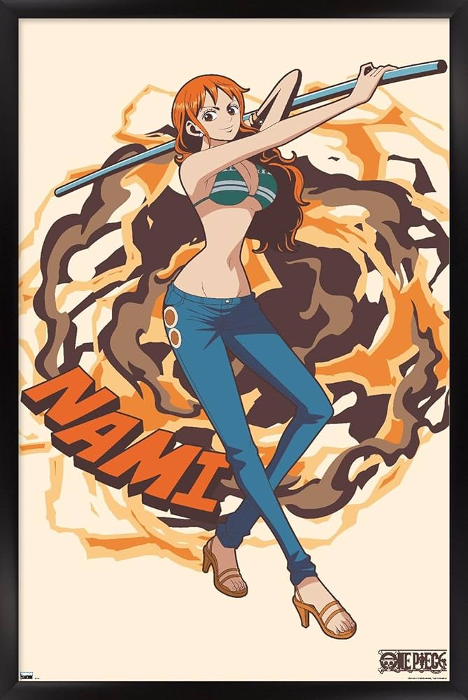 Amazon.com: One Piece: Fishman Island - Nami Staff Wall Poster
