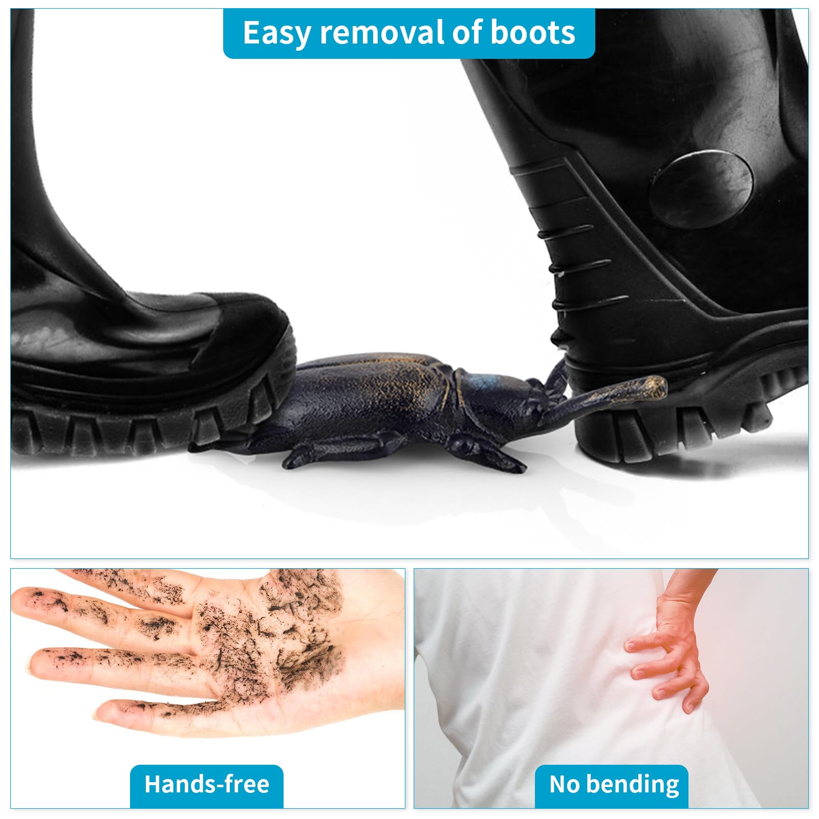 Amazon.co.jp: MDLUU 鋳鉄製ブーツジャック、ビートルブーツプラー