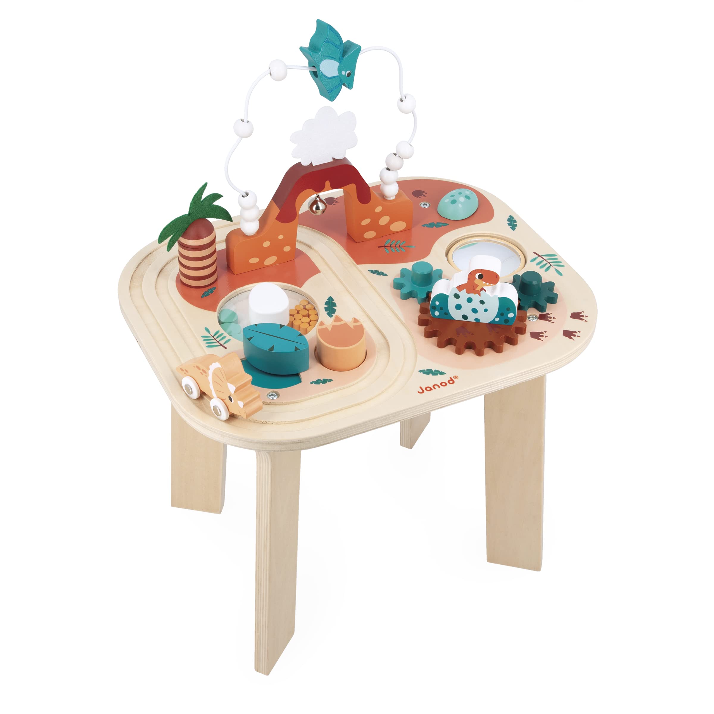 Amazon.com: Janod - Dino Dinosaur Activity Table 15.74 x 12.59 x
