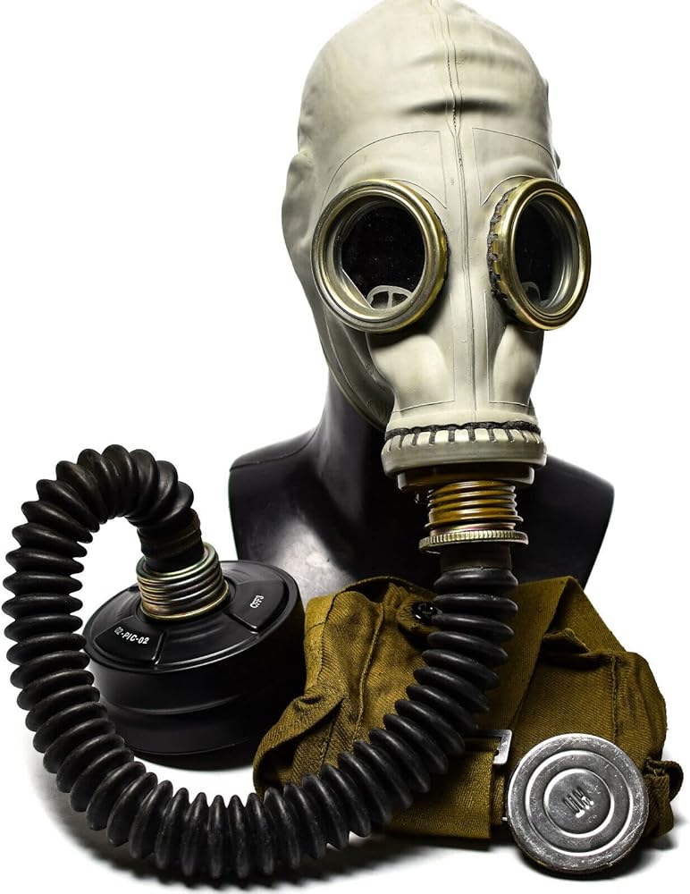Amazon | 【本物】1950-80年代製 ソ連製 ソビエト軍 GP-5 ガスマスク