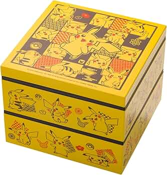 Amazon.co.jp: ポケモンセンターオリジナル ピカチュウの黄色い重箱二