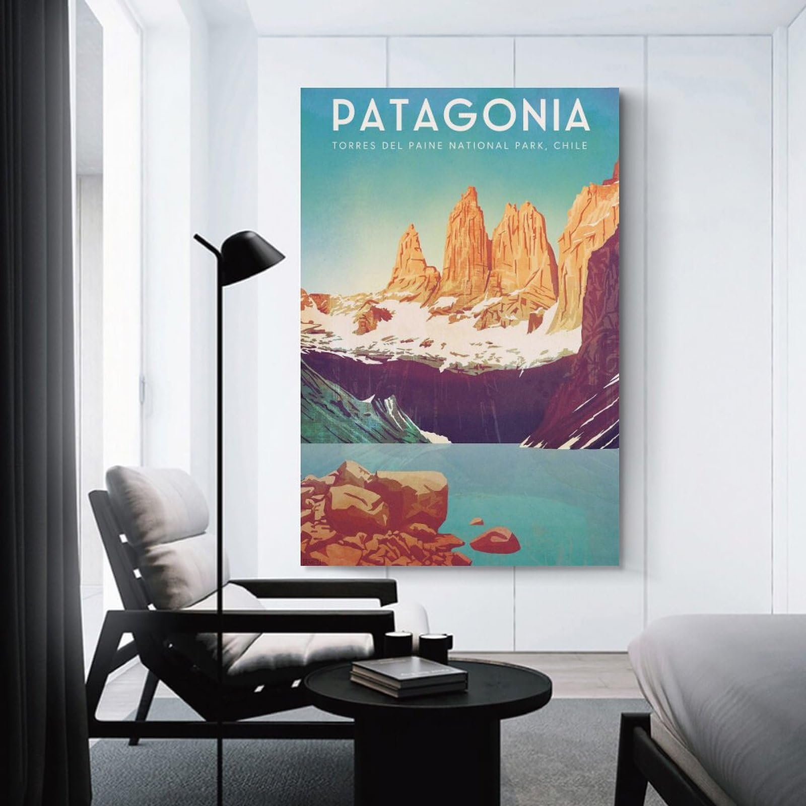 Amazon.co.jp: 世界旅行ポスター パタゴニア・チリ 絵画ポスター