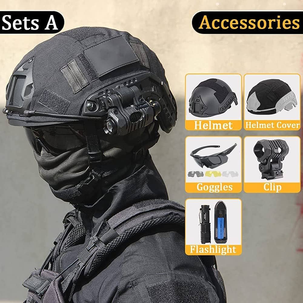 Amazon.co.jp: タクティカルヘルメット,FRP素材ミリタリーエアガン