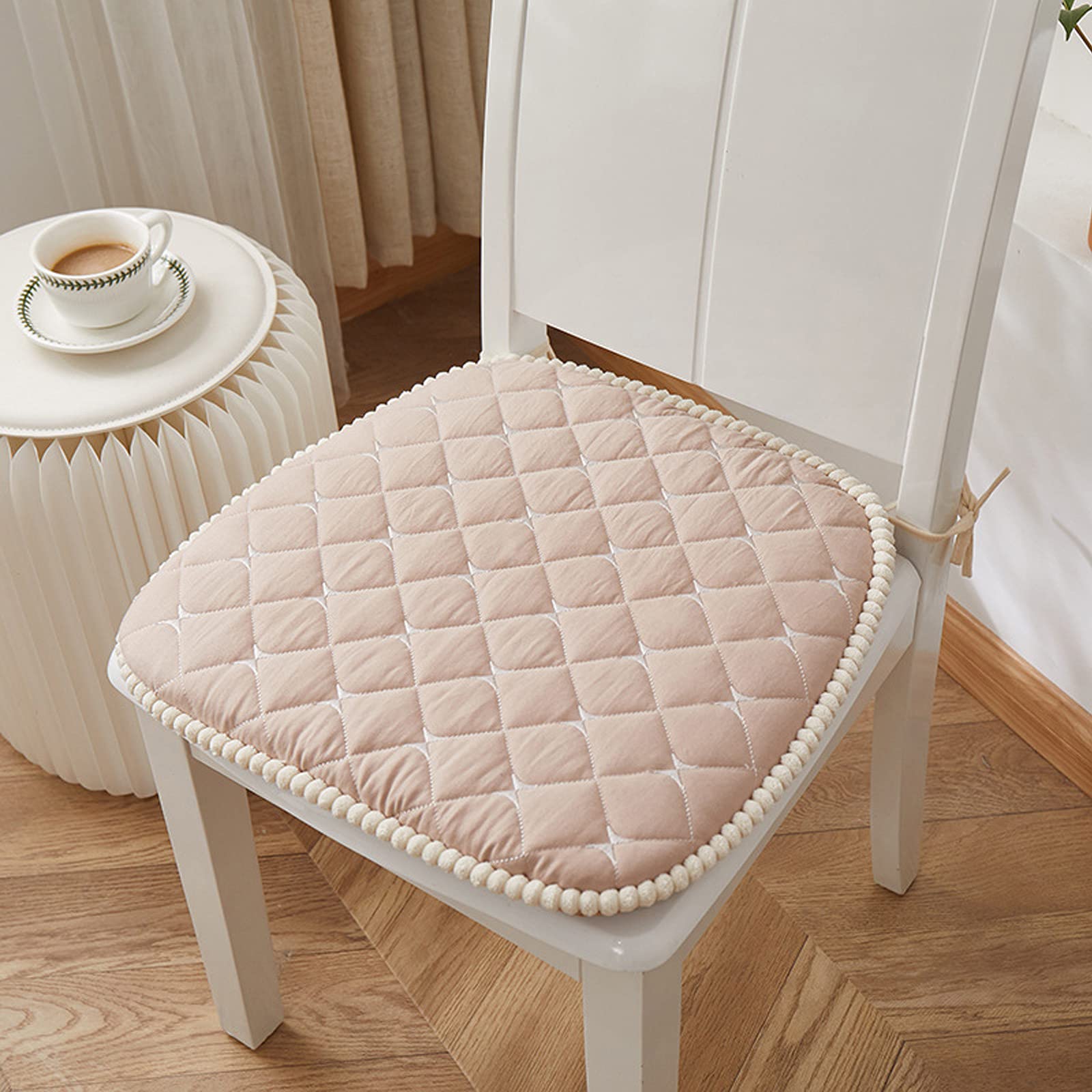 Amazon.co.jp: ダイニングチェア クッション、4枚 セット 洗える 椅子