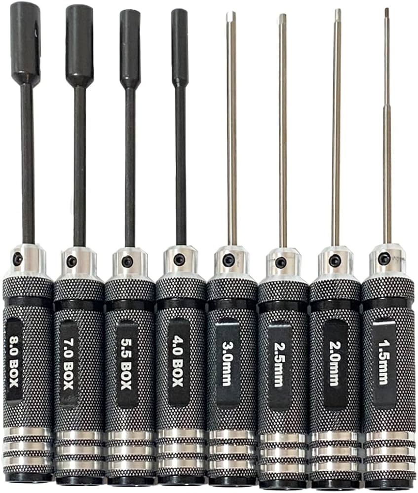 Amazon | スタートサイド 六角ナットドライバー 4個 六角ドライバー