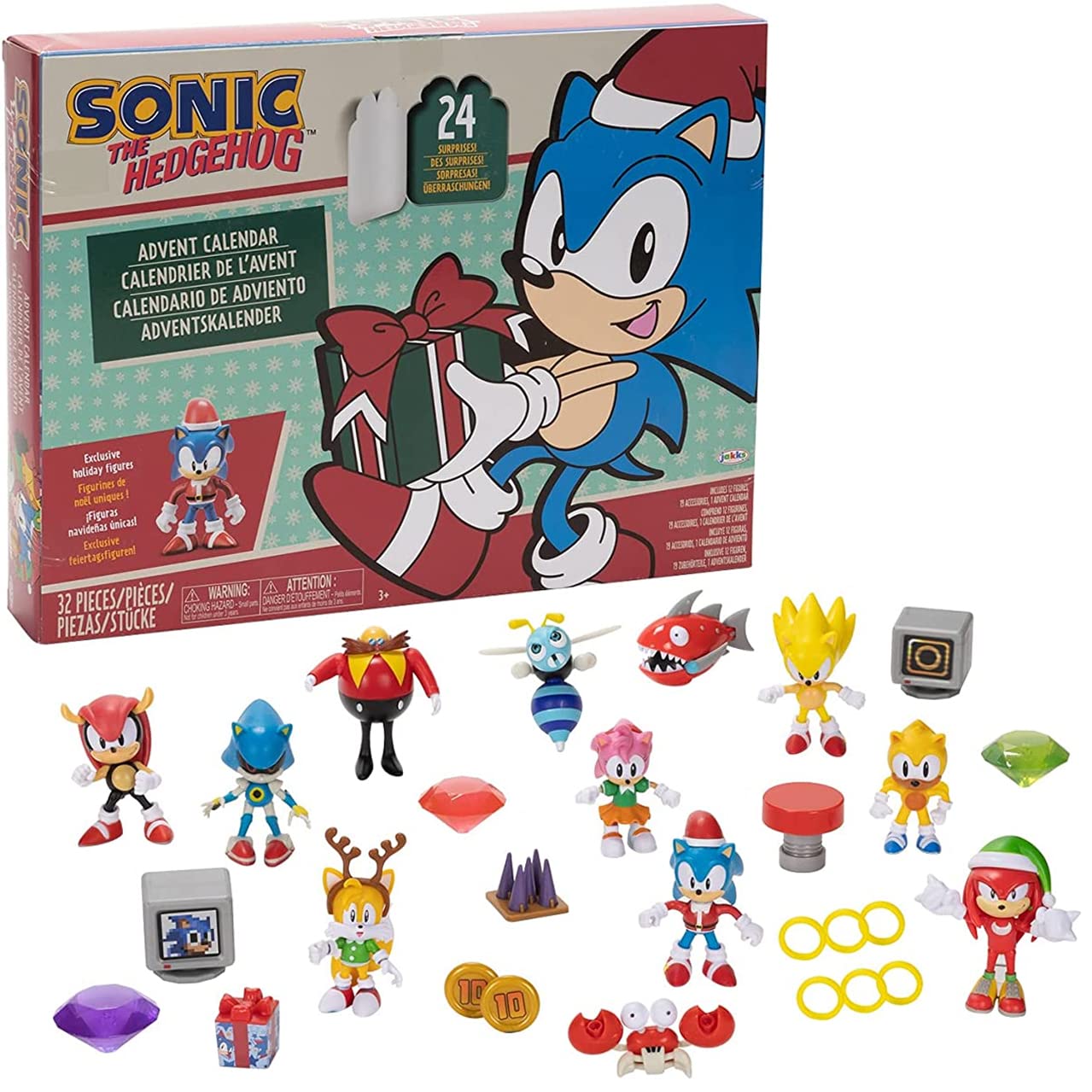 Amazon.com: Sonic The Hedgehog Advent Calendar 2025 - 24 Surprises