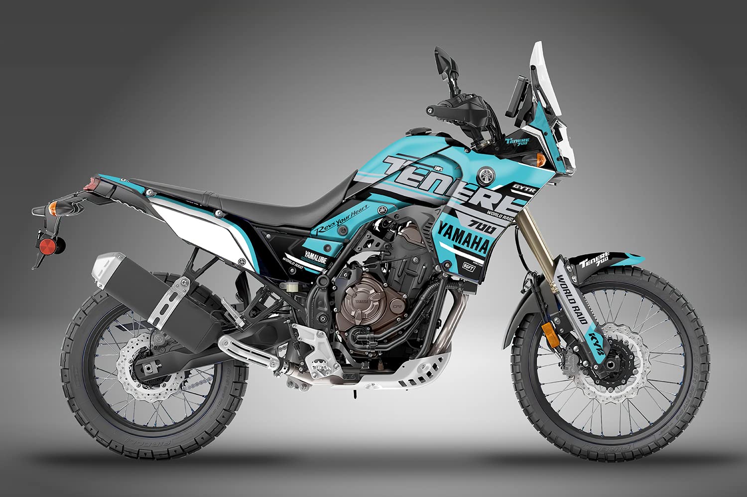 Amazon | Motoes グラフィックキット ヤマハ テネレ 700 2019-2024