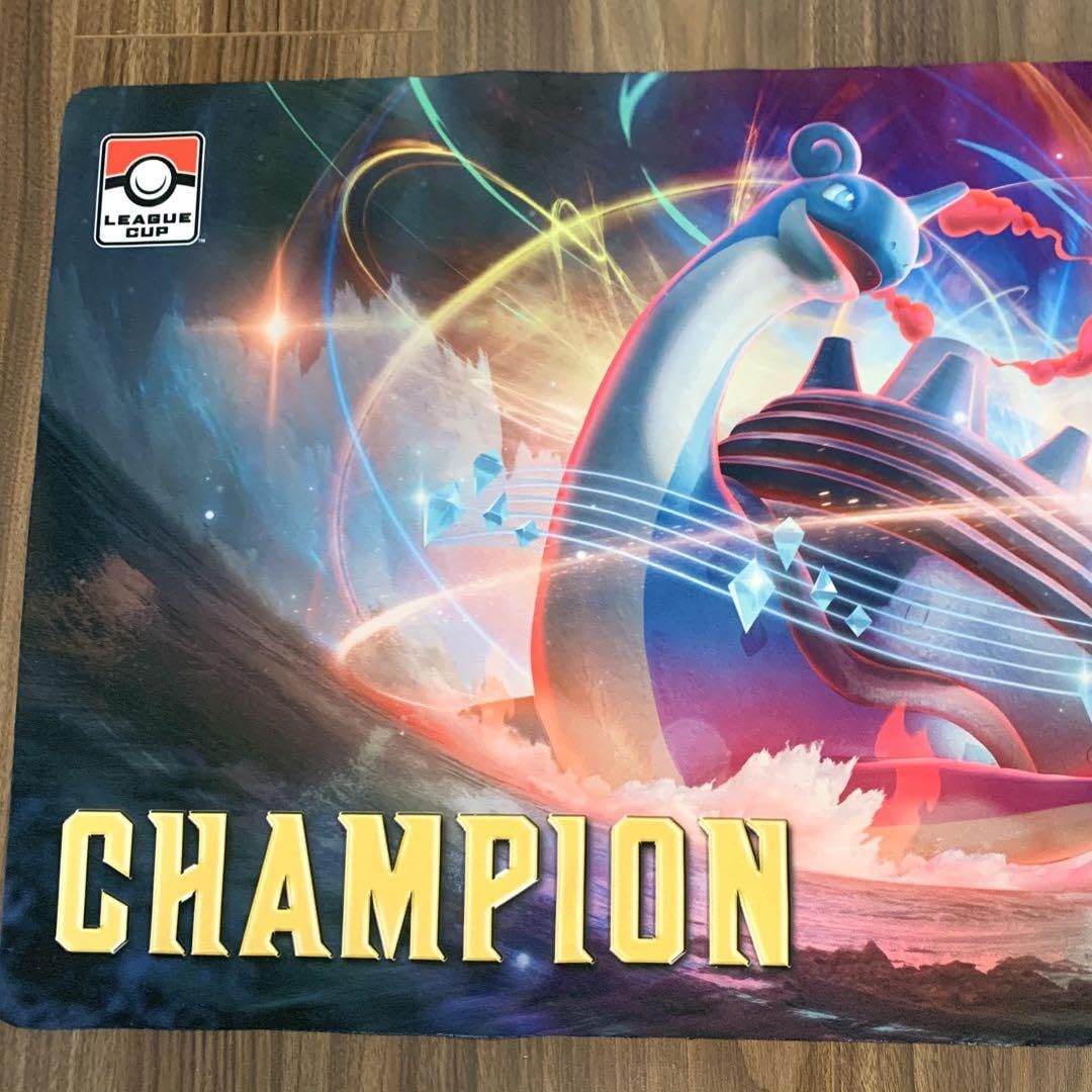 Amazon.co.jp: ラバープレイマット ラプラスvmax 海外大会限定 ポケカ