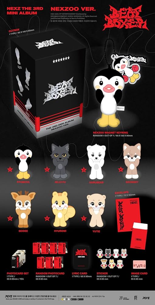 Amazon.co.jp: ネクスジ NEXZ Beat-Boxer [NEXZOO ver.] 3rdミニ