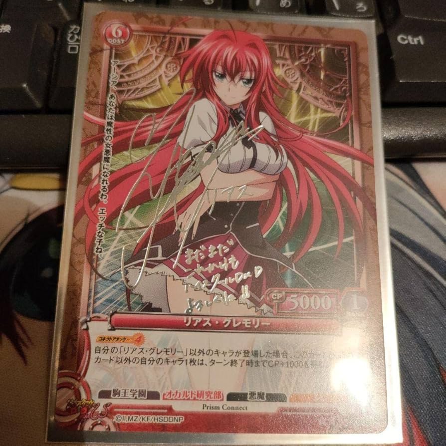 プリズムコネクト ハイスクールD×D 王リアス・グレモリー 金箔押し