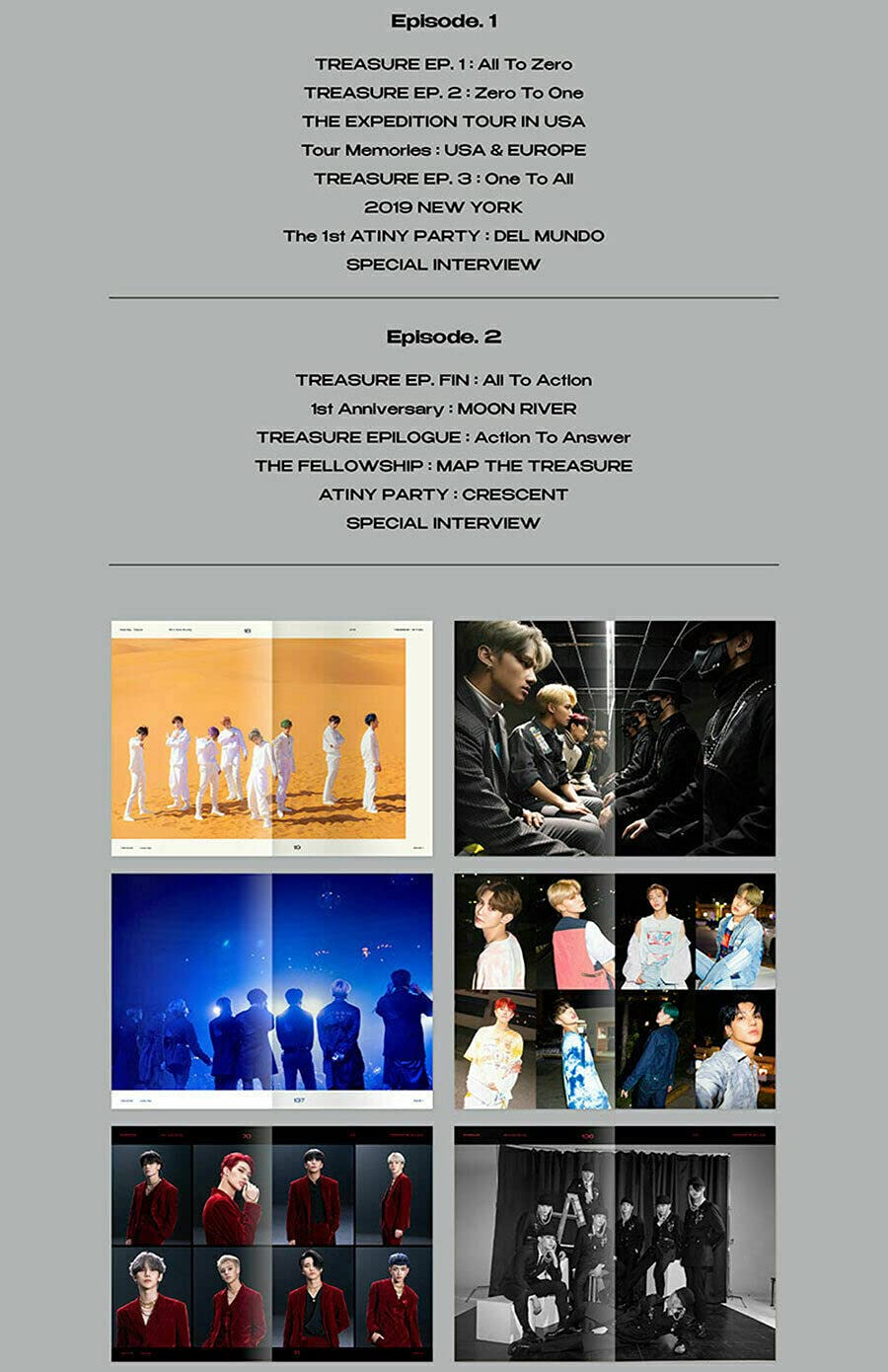 Amazon.com: ATEEZ [ TREASURE : HIDDEN MAP PACKAGE( EPISODE.1+