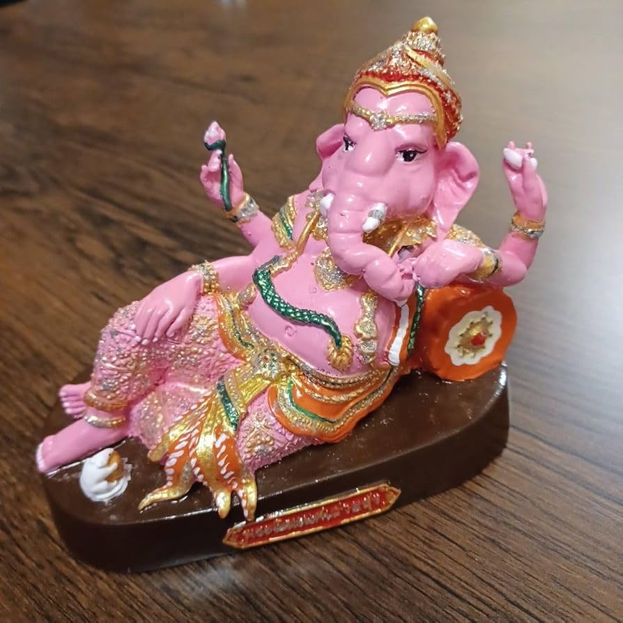 Amazon.co.jp: ピンクのガネーシャ 置物 : ホーム＆キッチン