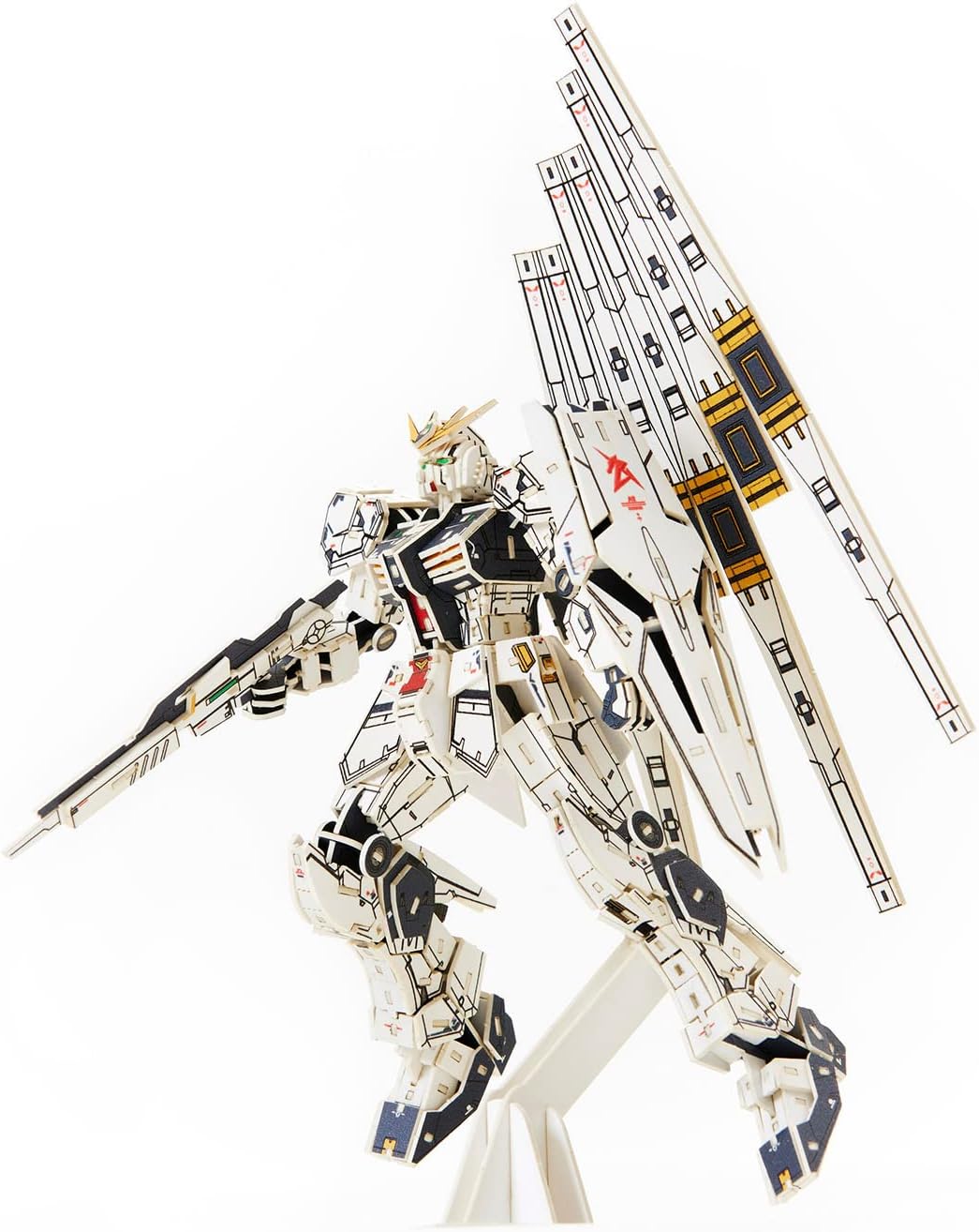 si-gu-mi PRO RX-93 ν Gundam Mobile Suit Gundam Paper 3D 3D Puzzle