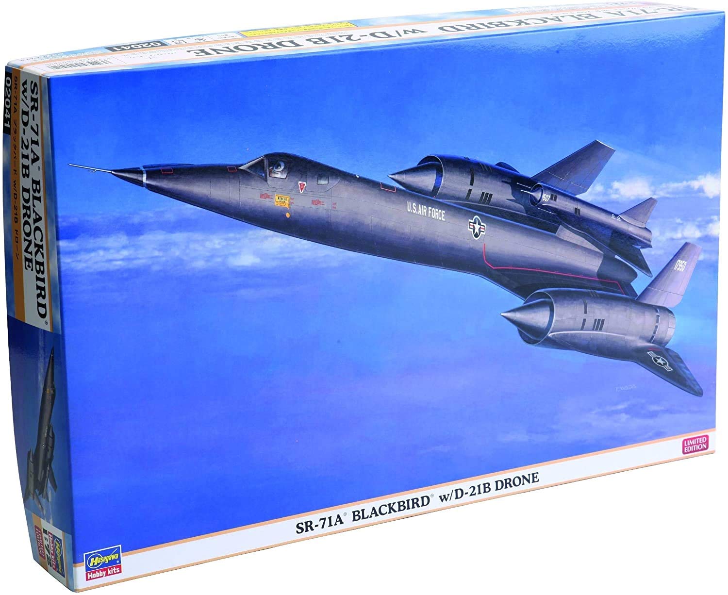 Amazon | ハセガワ 1/72 SR-71A ブラックバード w/D-21B ドローン