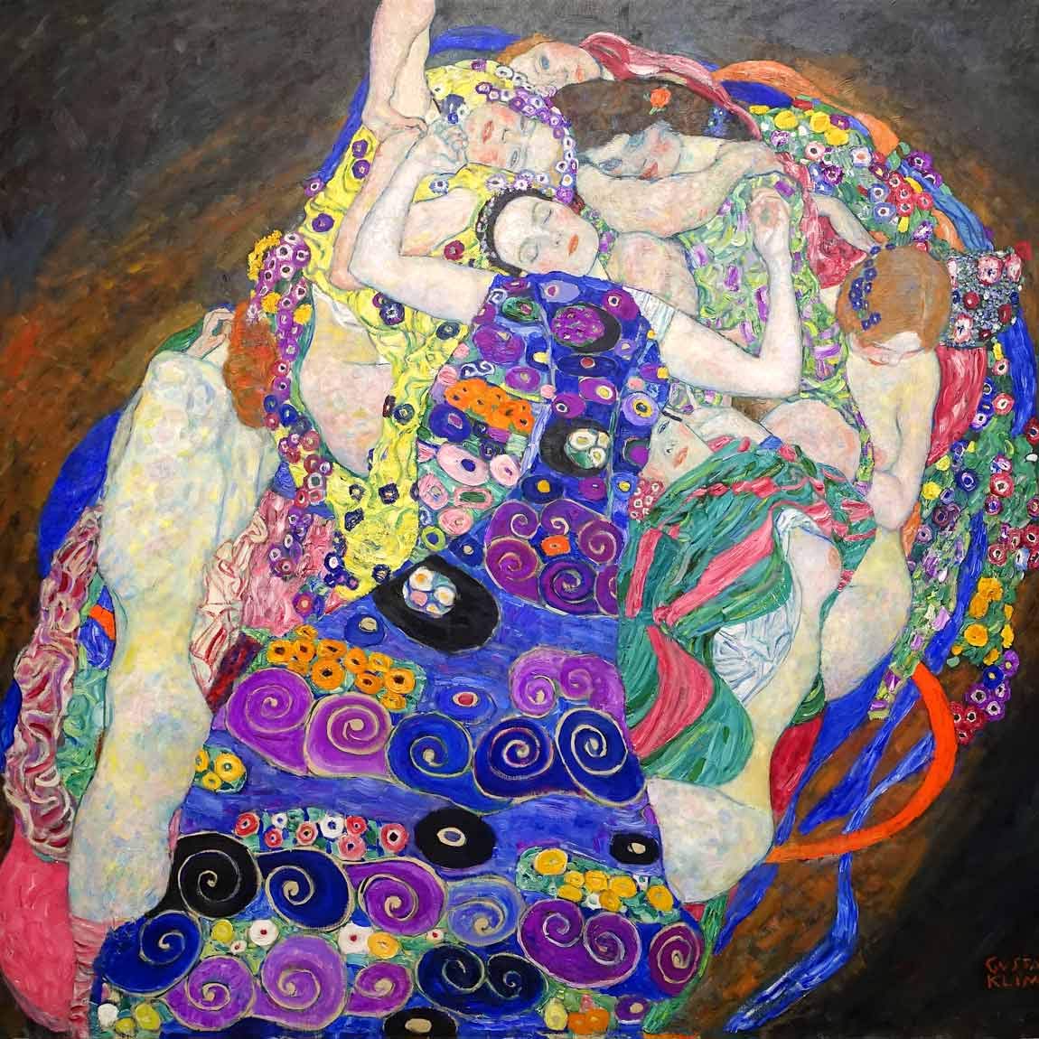 Amazon.co.jp: 世界の名画 グスタフ・クリムト バージンThe Maiden