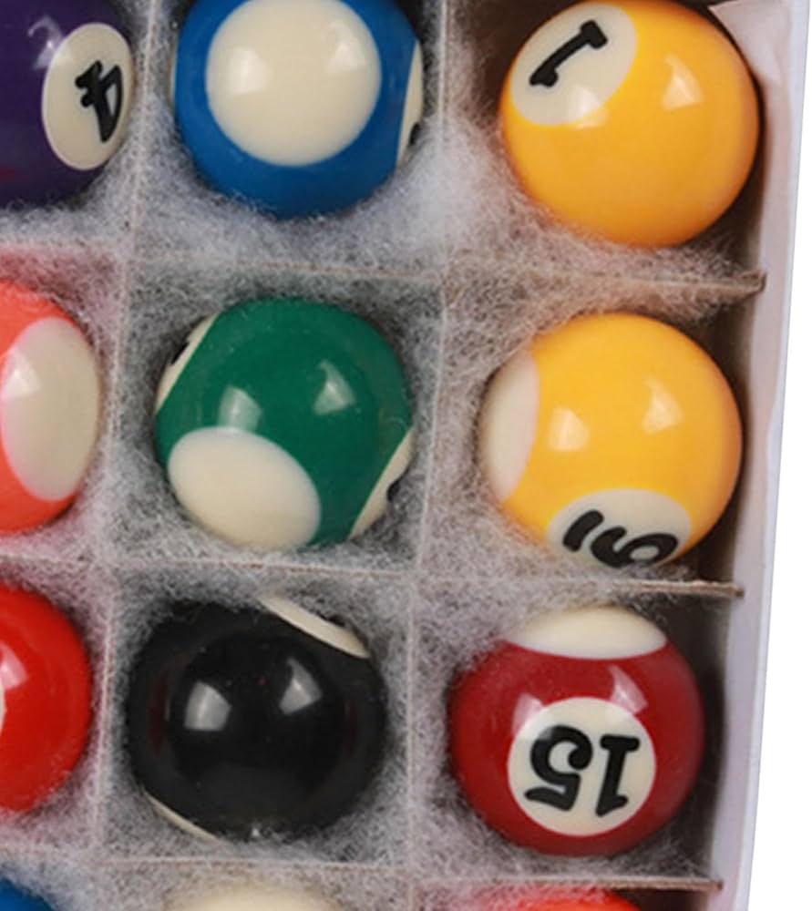 Amazon | Harilla きん スポーツ用 25mm ミニビリヤードボール 16 個