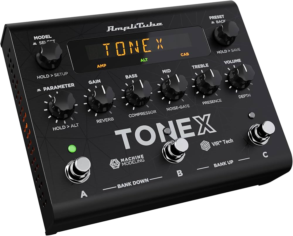 IK Multimedia TONEX Pedal: Stereo multi-effects guitar and bass