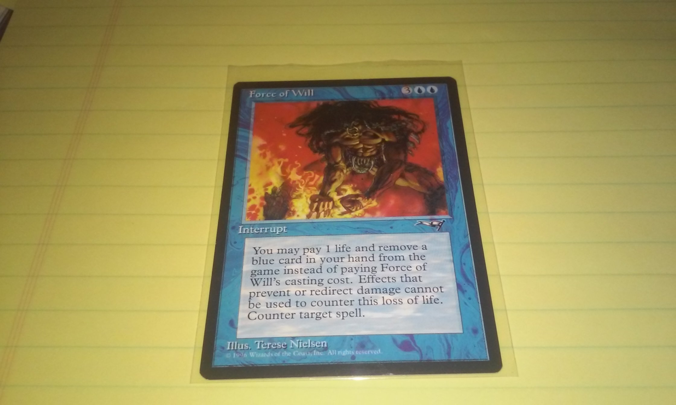 Amazon.com: Magic: the Gathering - Force of Will - Alliances