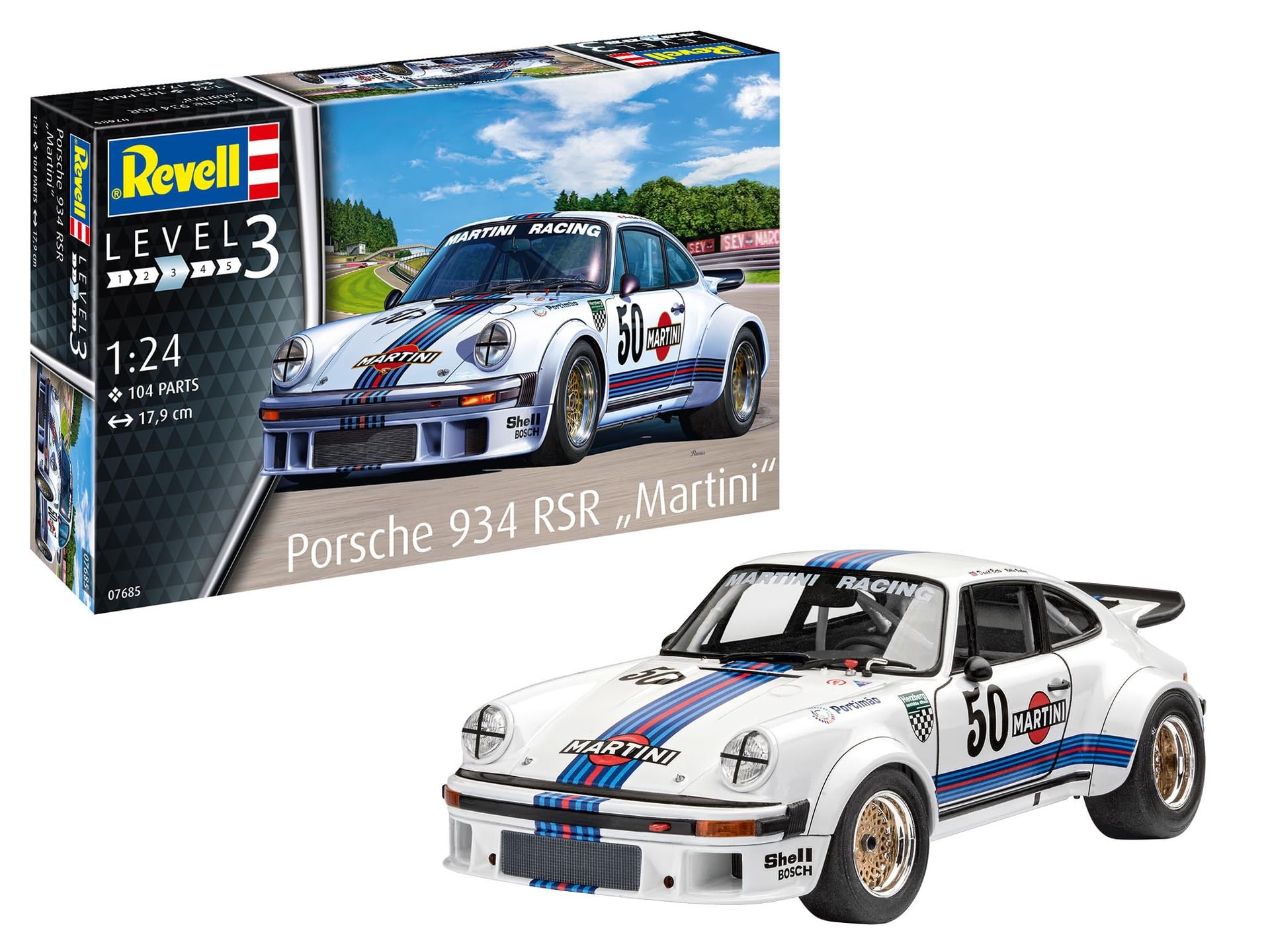 Amazon | ドイツレベル(Revell) 1/24 ポルシェ 934 RSR マルティニ