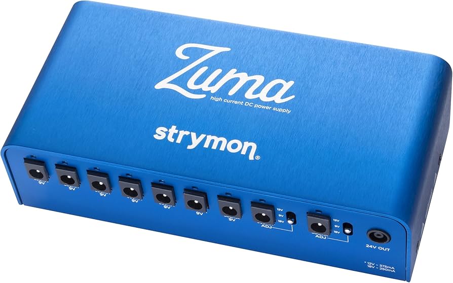 Amazon | Strymon Zuma 拡張可能高電流ギターエフェクト DCペダル電源