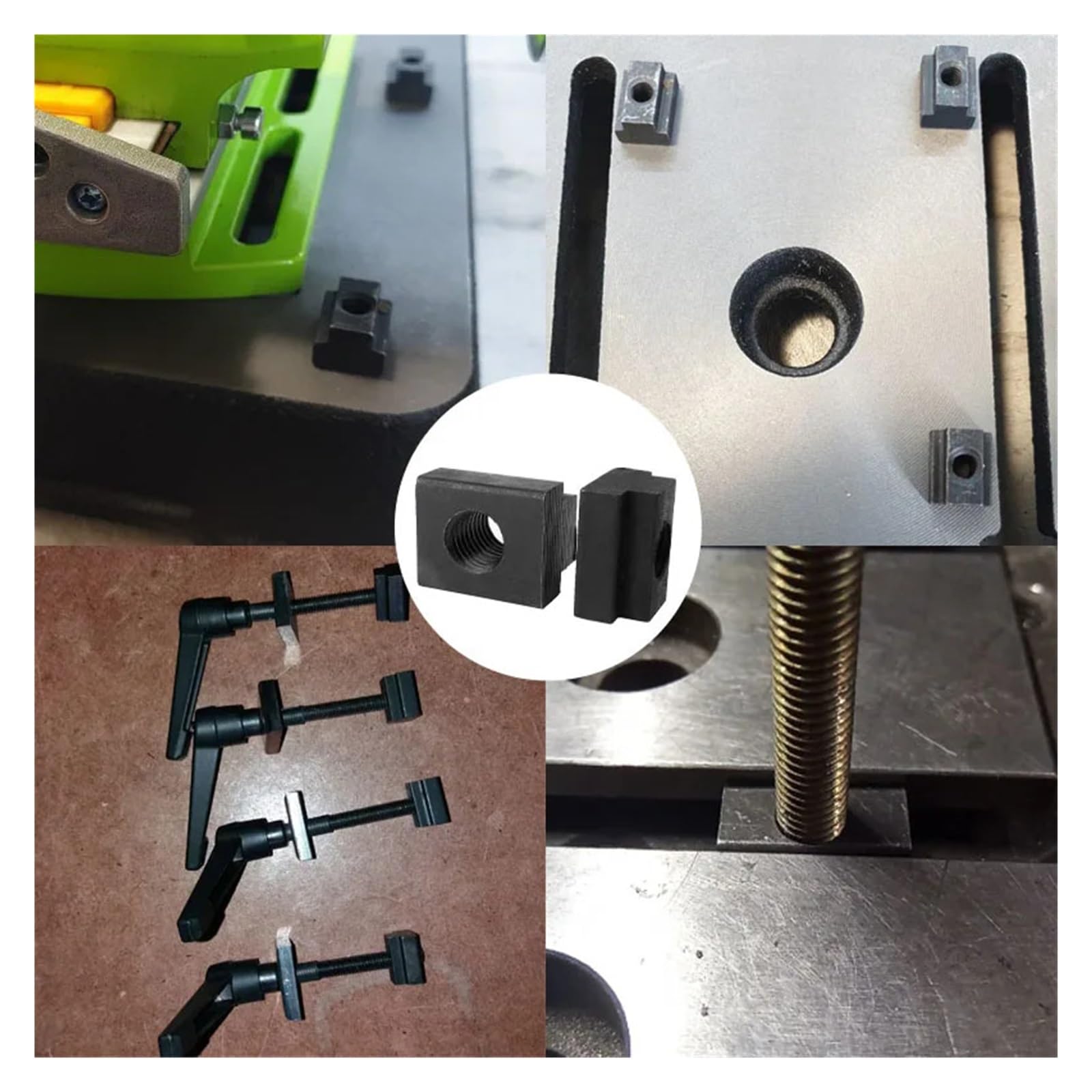 Amazon.com: T-nut M6 M8 M10 M12 M16 M18 M20 DIN508 Black Finish