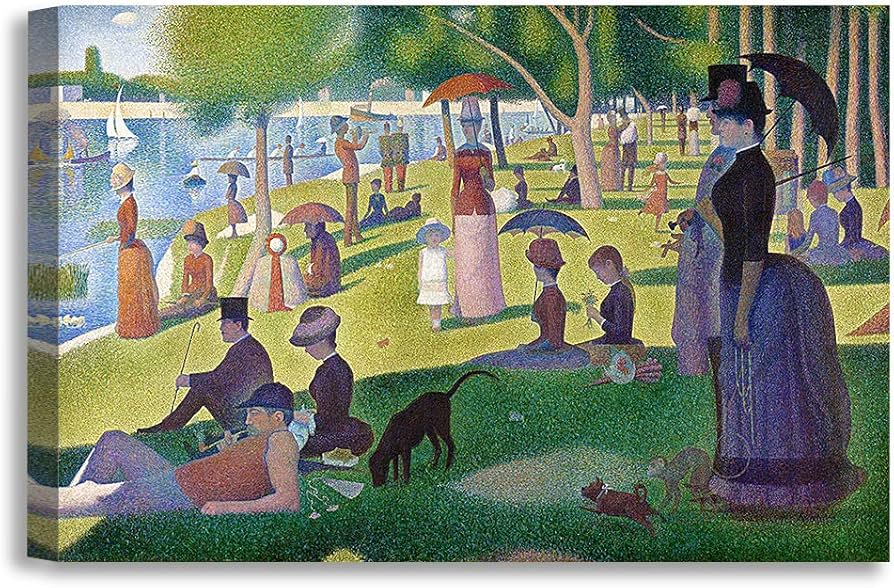 Amazon.co.jp: DECORARTS - ジョルジュ・スーラ作 ラ・グランデ