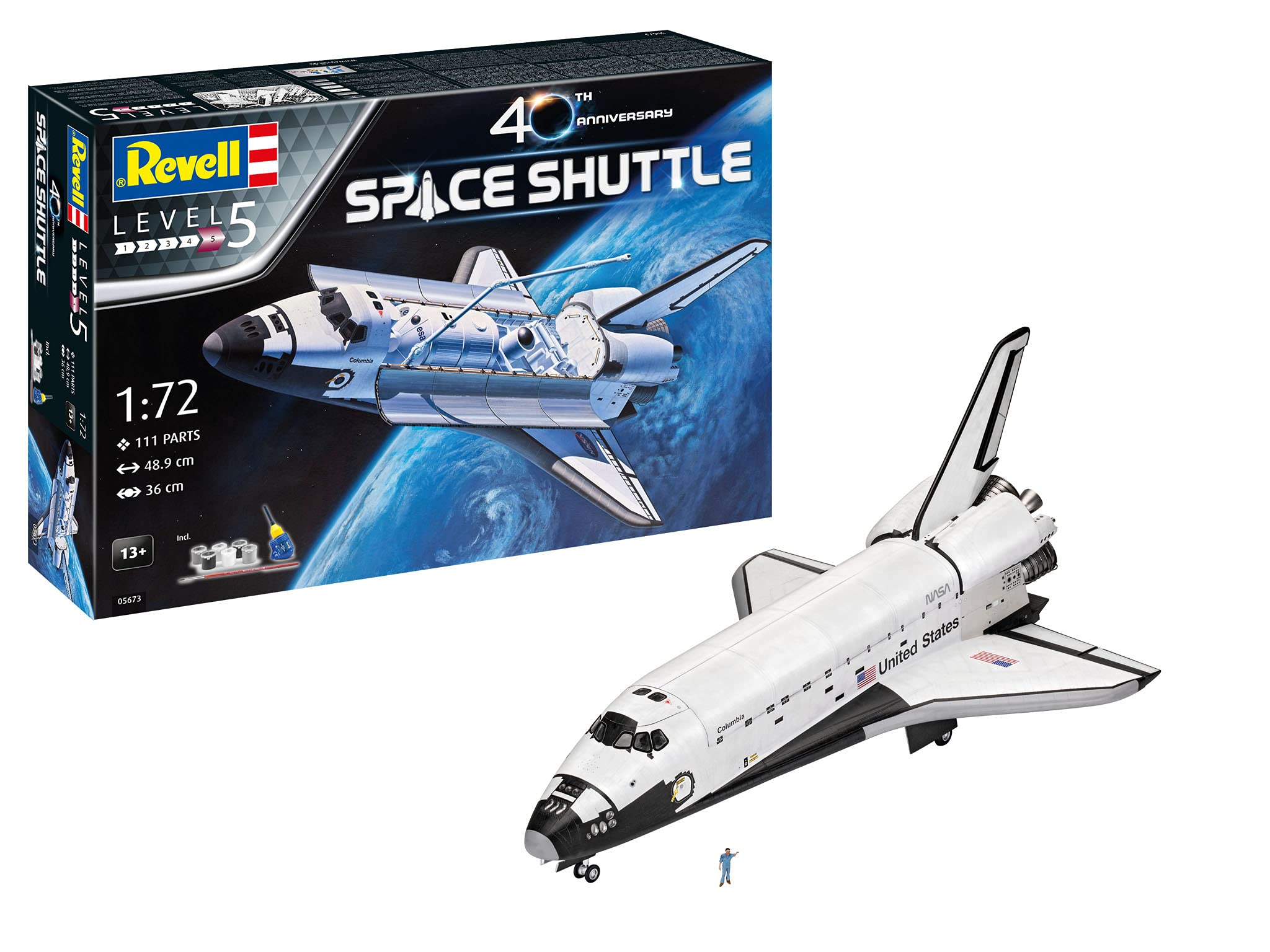 Amazon | 1/72 ギフトセット スペースシャトル 40周年記念 プラモデル