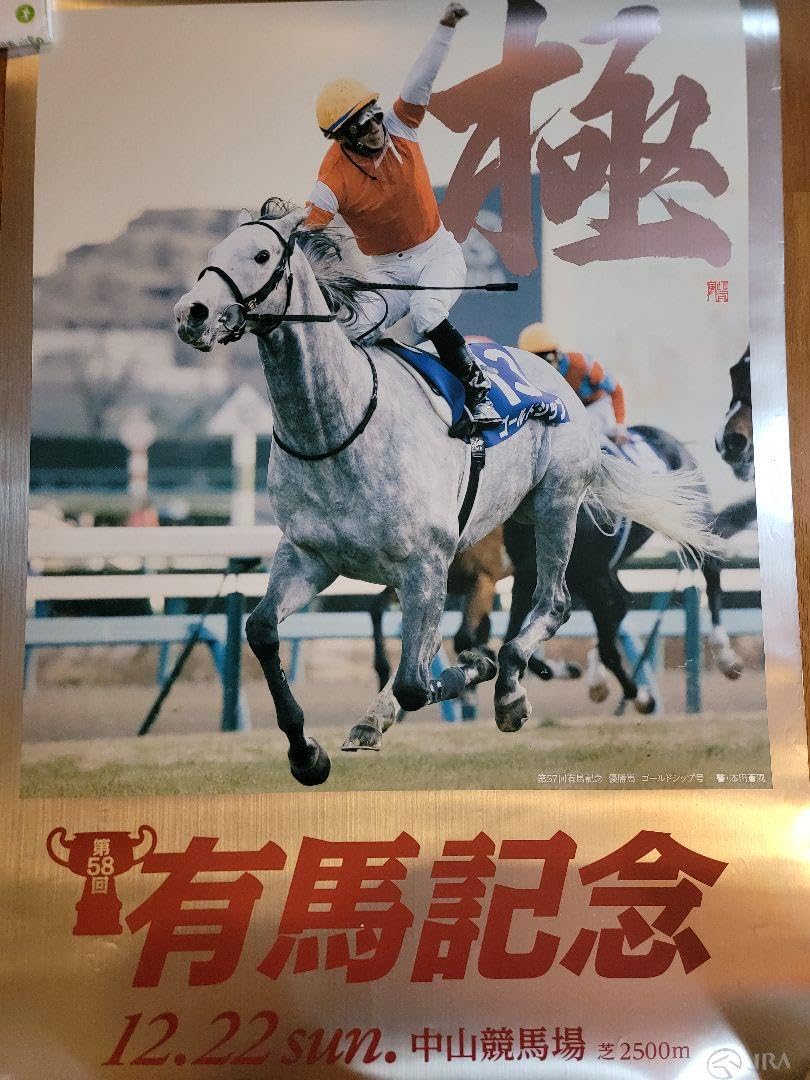 Amazon.co.jp: JRA 非売品B1ポスター ゴールドシップ 2013年有馬記念